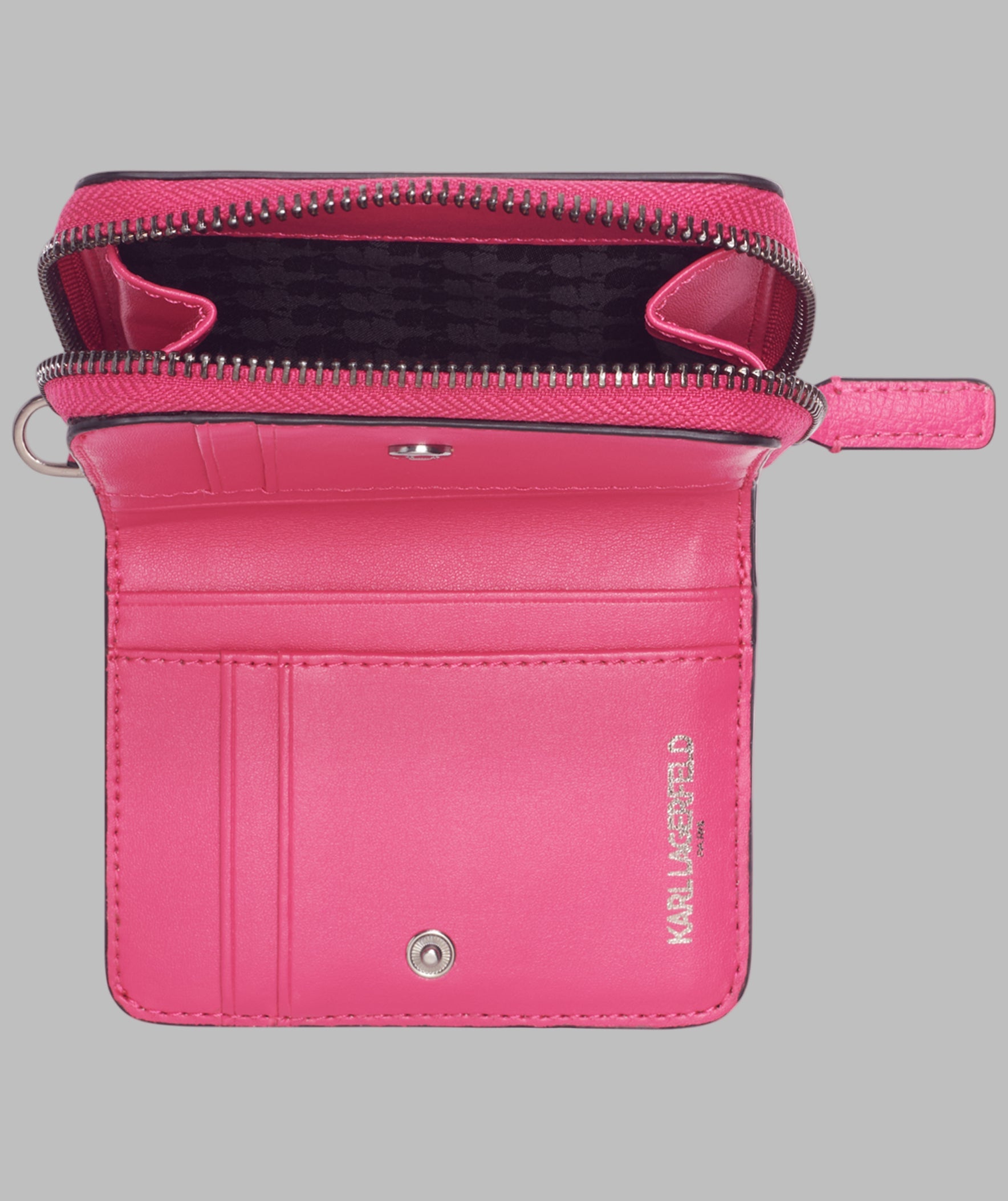 SMALL ZIP WALLET WITH PINS VIEW 4 | Valentine's Day Shop