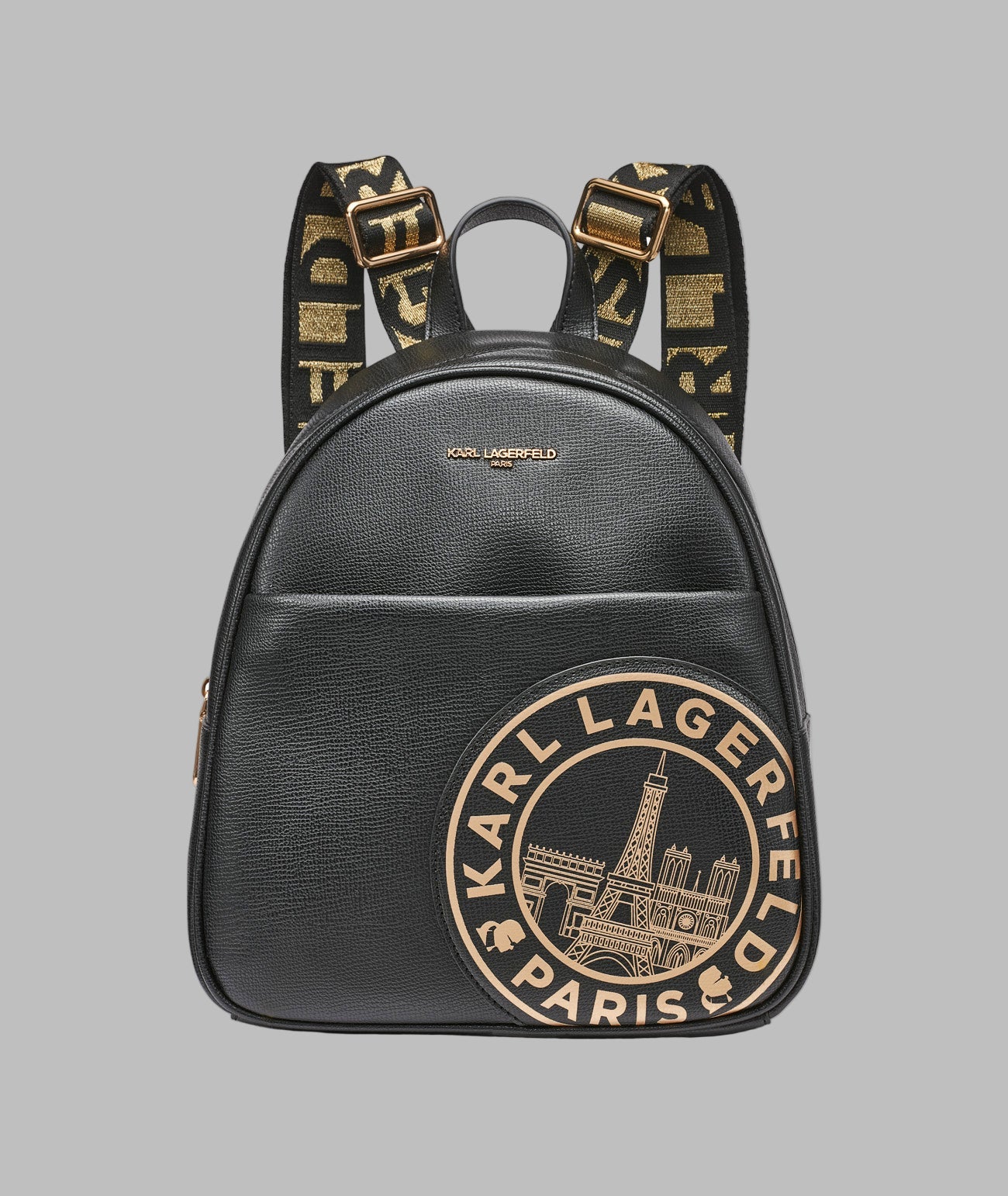 MAYBELLE BACKPACK BLACK WITH WHITE LOGO View 1 | Women's Bags Sale