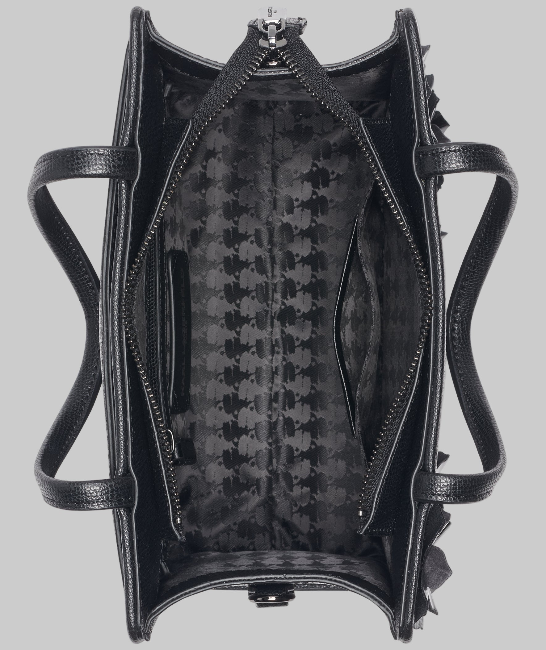 MAYBELLE TOP HANDLE SATCHEL WITH FLOWERS VIEW 4 | Valentine's Day Shop