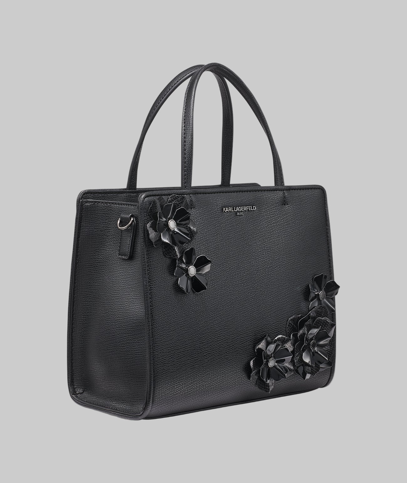 MAYBELLE TOP HANDLE SATCHEL WITH FLOWERS View 2 | Women's Bags Sale