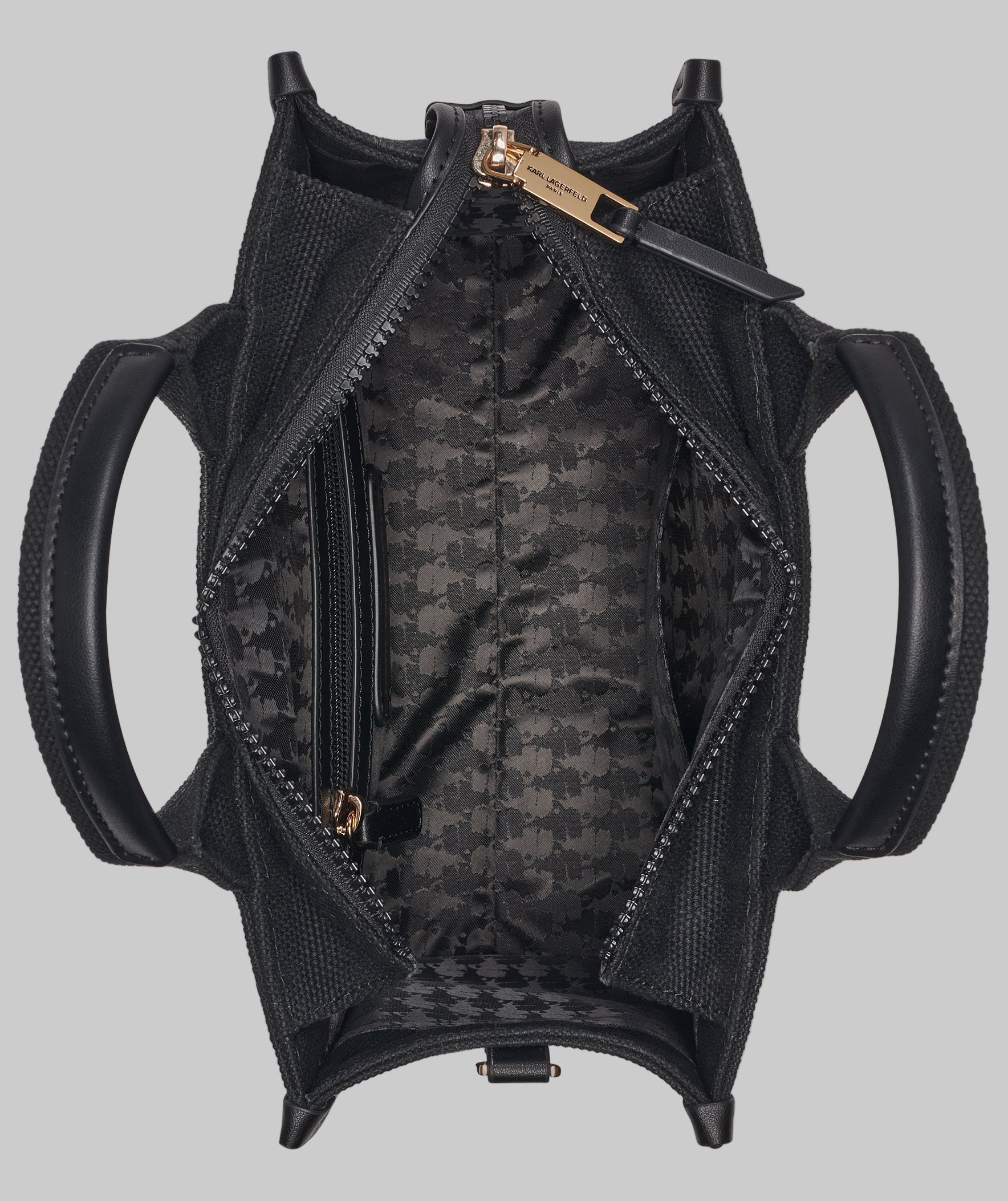 KRISTINA SMALL TOTE WITH TOP ZIPPER VIEW 4 | Best Sellers Shop