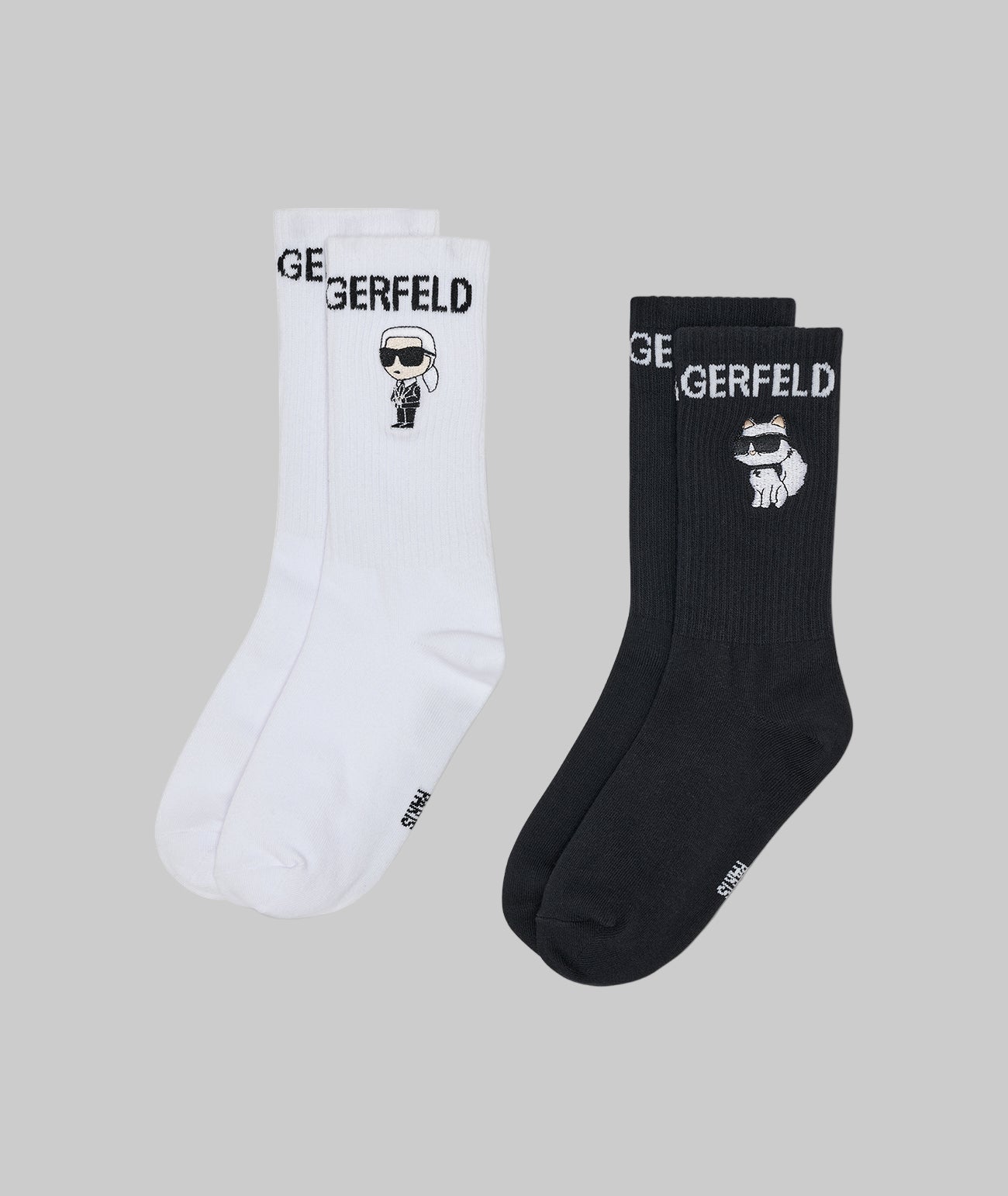EMBROIDERED CREW SOCKS 2-PACK View 2 | Women's Accessories