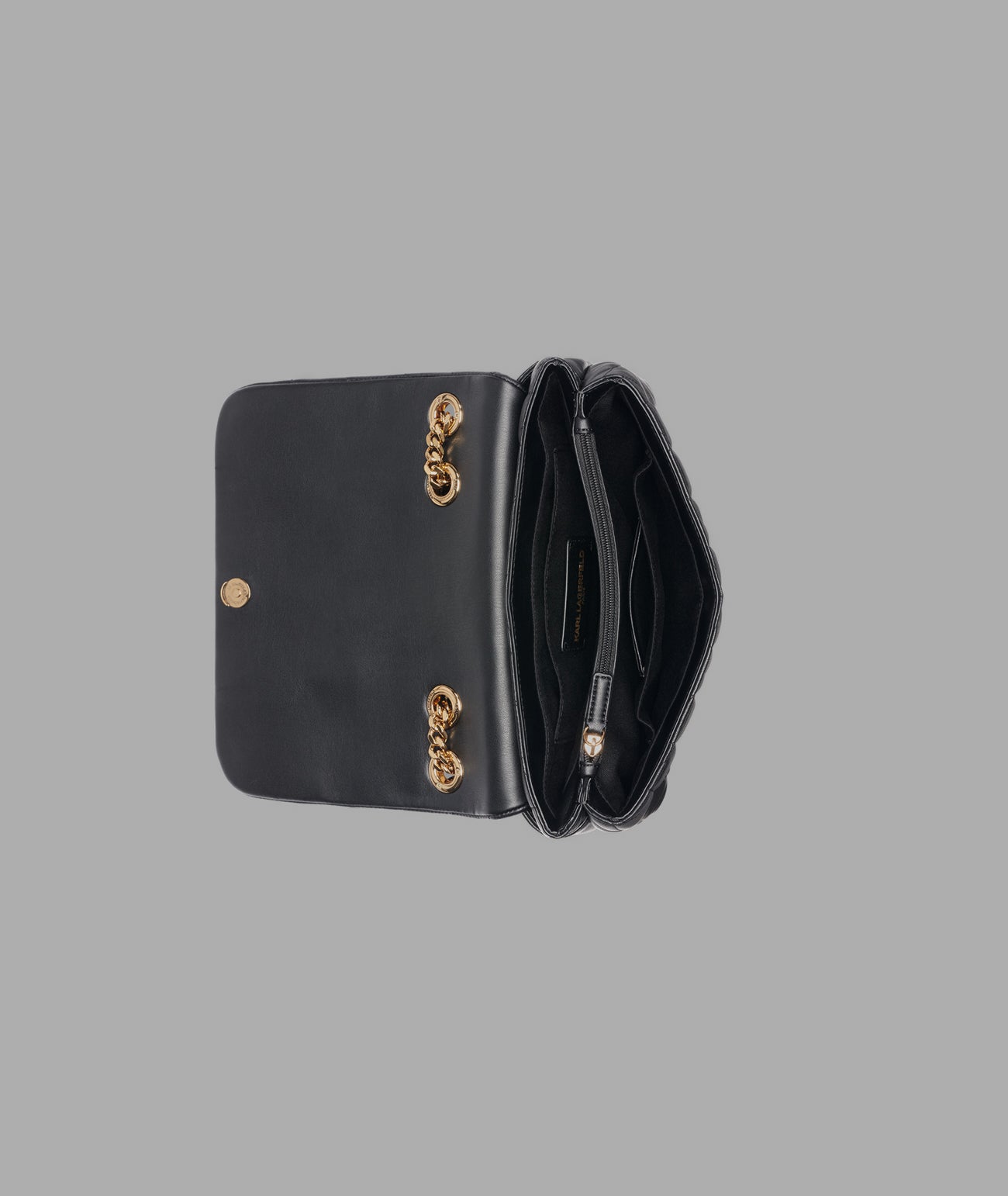 LAFAYETTE SHOULDER BAG WITH HEART CHAIN VIEW 4 | Valentine's Day Shop