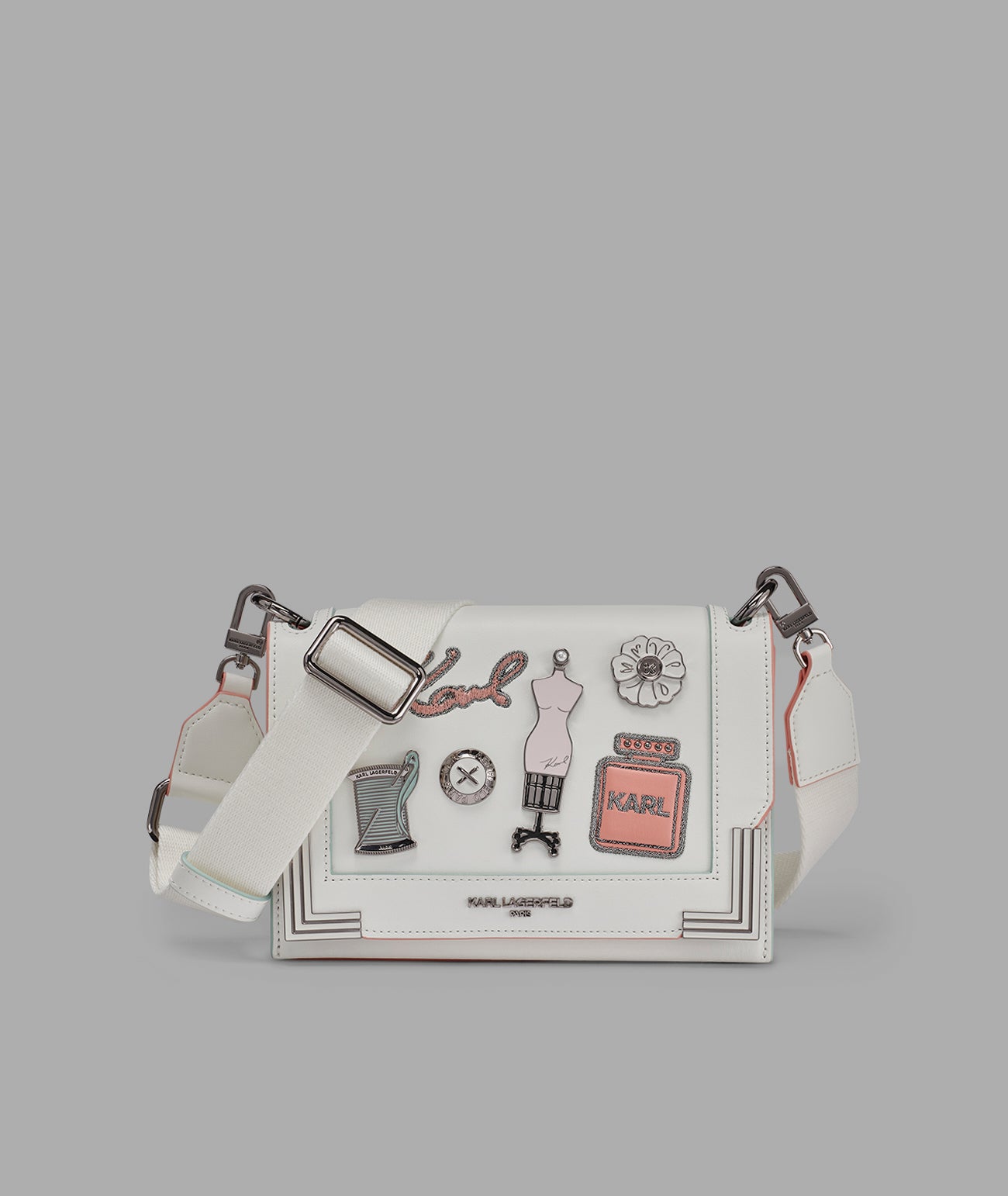 CAMILLE SHOULDER WITH OVERSIZED FASHION PINS View 1