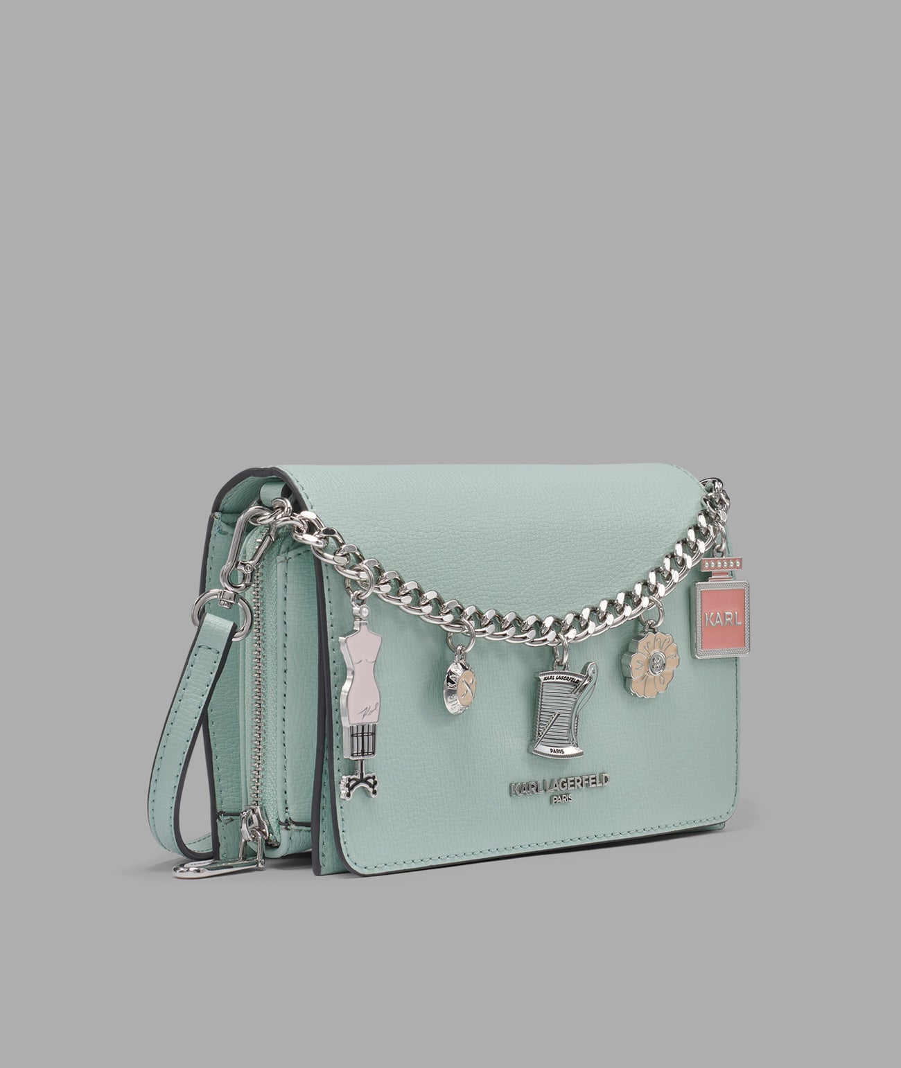 LOURDES CROSSBODY WITH FASHION CHAIN View 2 | Women's Crossbody Bags