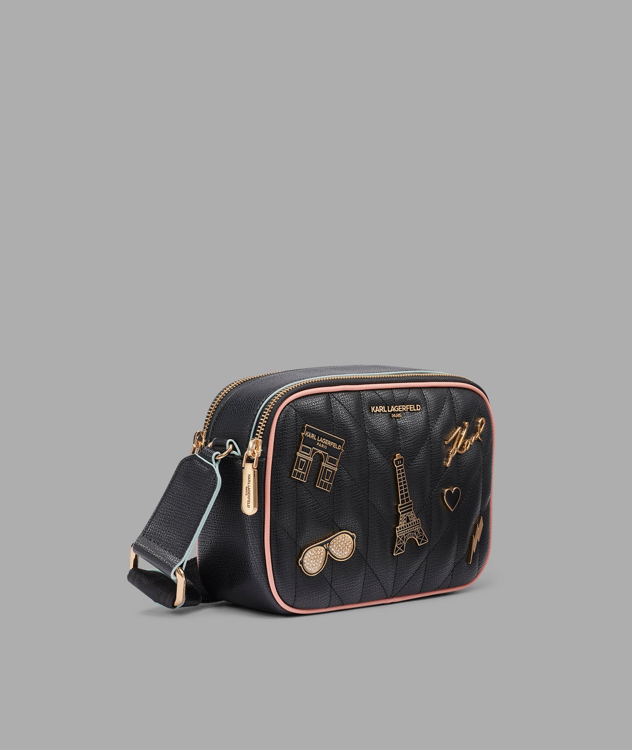 MAYBELLE CROSSBODY WITH PARIS PINS View 2 | Women's Crossbody Bags