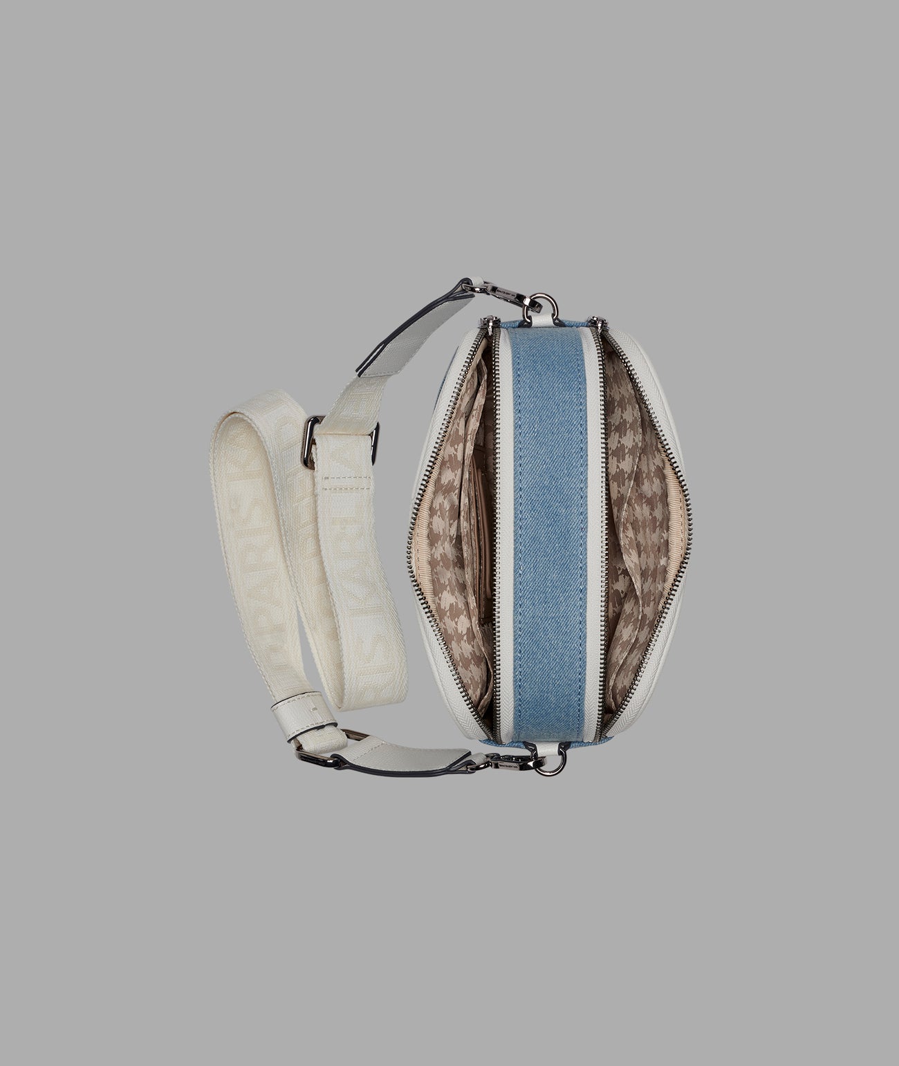 MAYBELLE DENIM CROSSBODY WITH DUO PIN VIEW 4 | New Arrivals