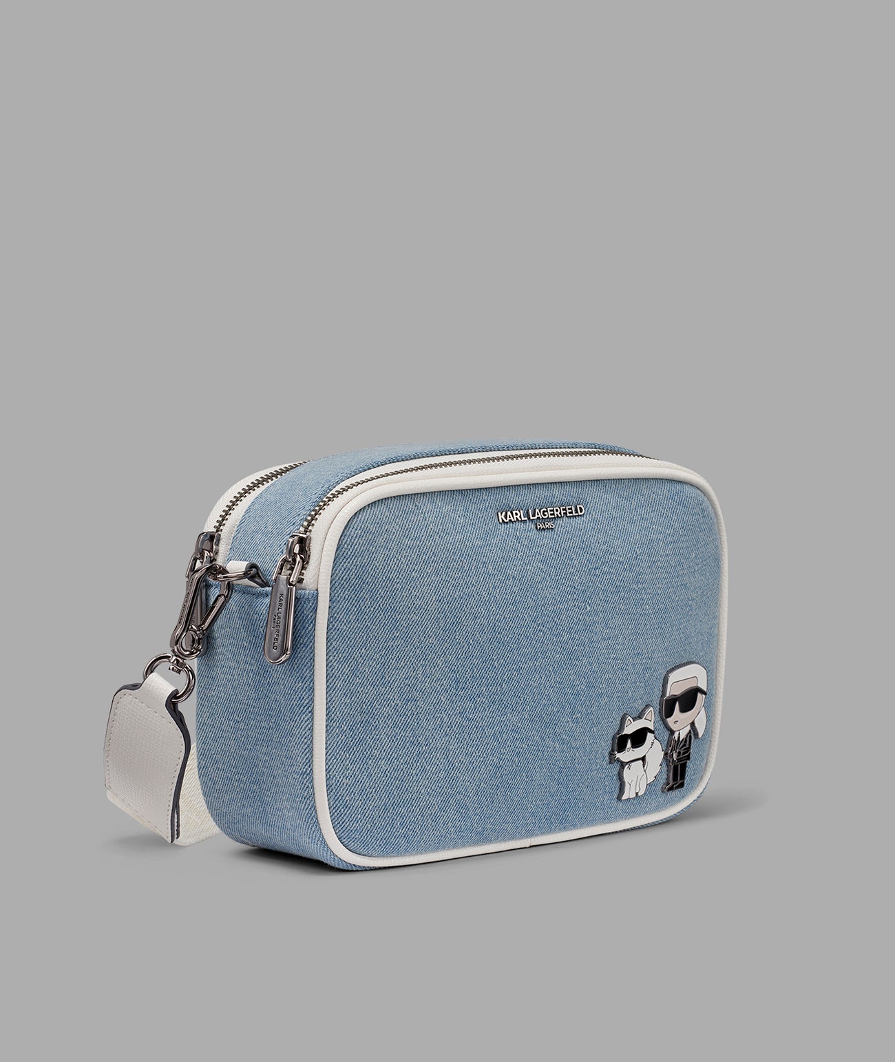 MAYBELLE DENIM CROSSBODY WITH DUO PIN View 2 | Women's Bags