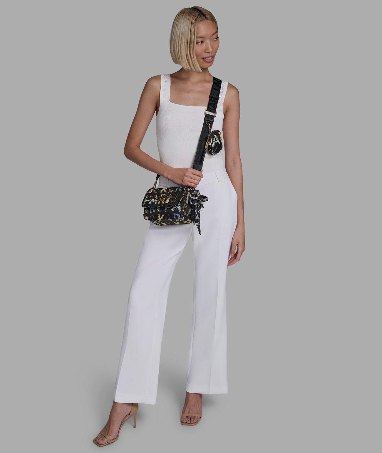 VOYAGE LOGO CROSSBODY WITH BOW VIEW 6