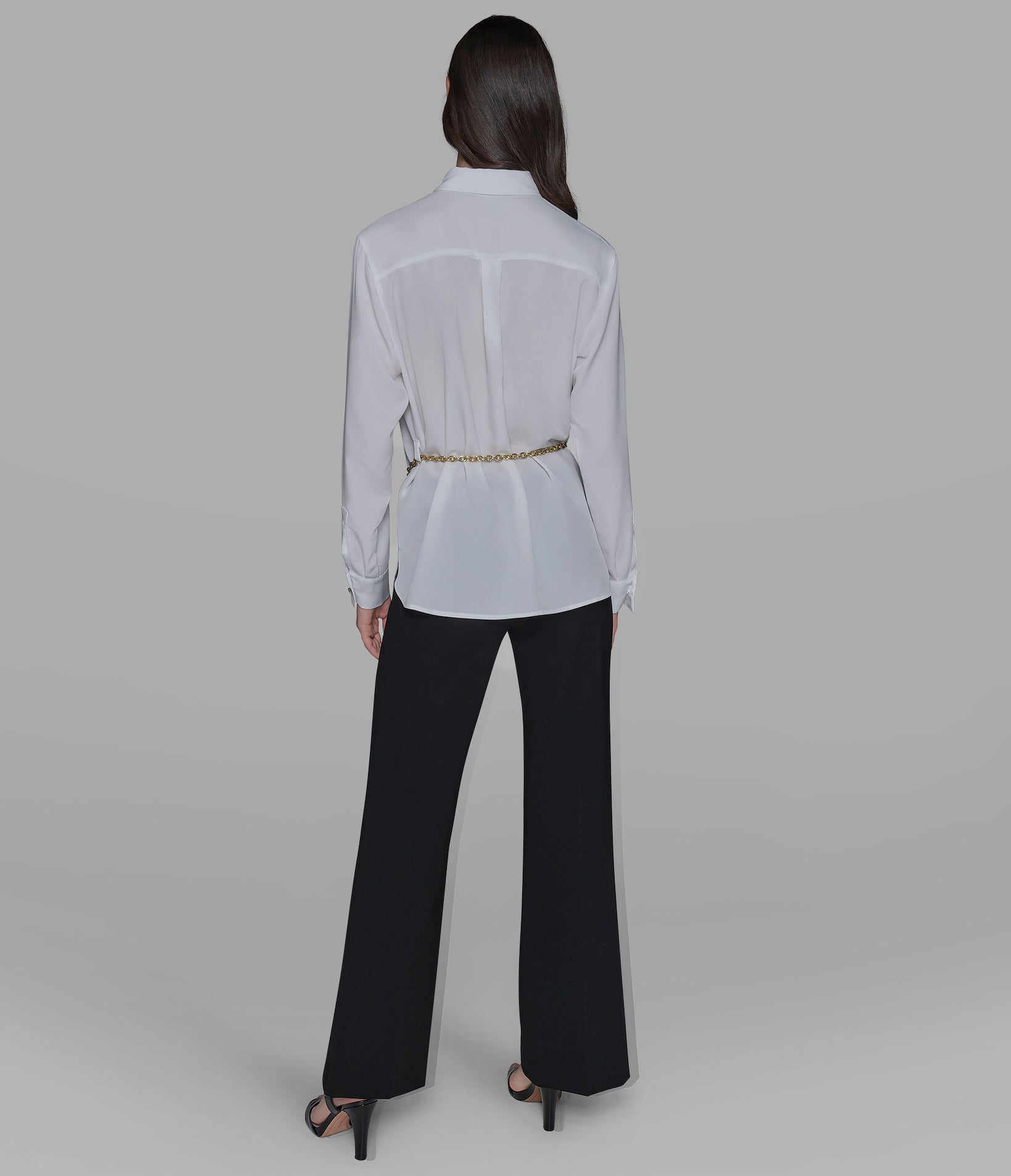 SOFT BLOUSE WITH CHAIN BELT View 2 | WOMEN'S FALL COLLECTION