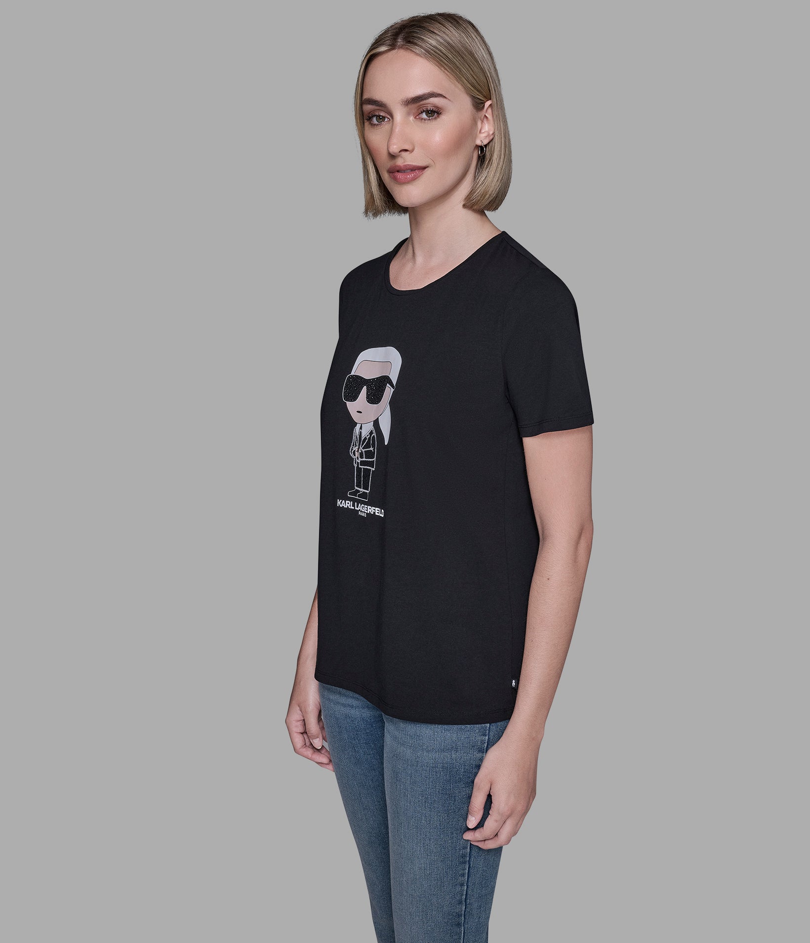 KARL IN BLAZER TEE VIEW 4 | Women's Sale