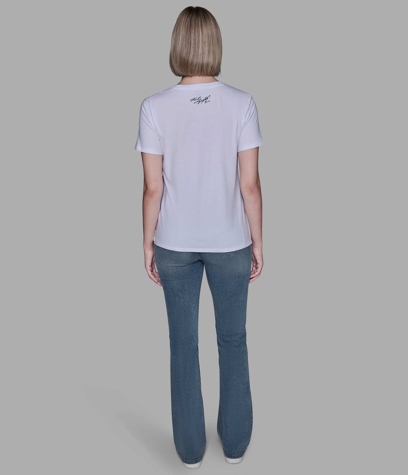 KARL IN BLAZER TEE View 2 | Women's Tees & Tanks