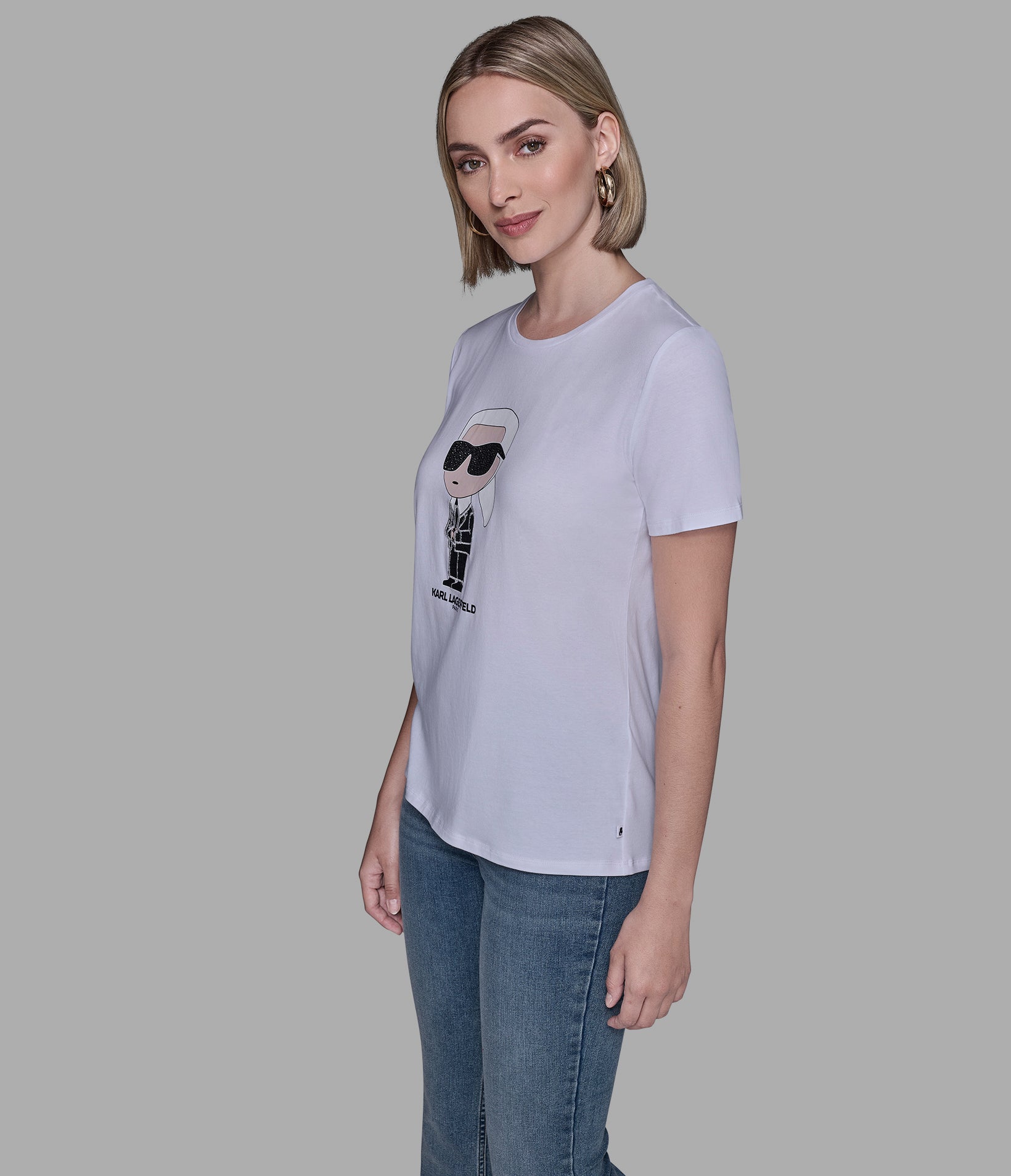 KARL IN BLAZER TEE VIEW 4 | Women's Sale