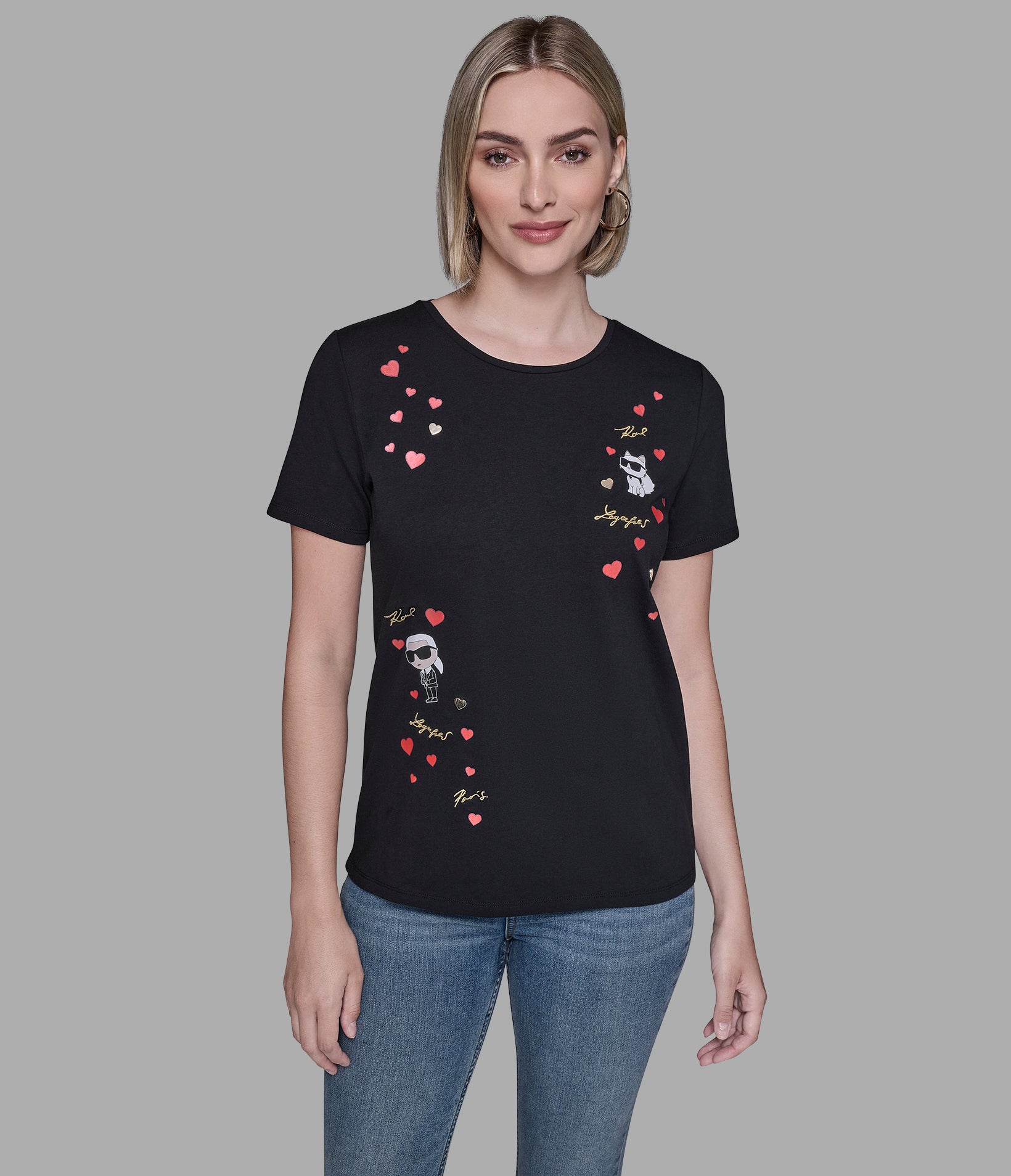 CATE PINS TEE View 1 | Women's Tees & Tanks