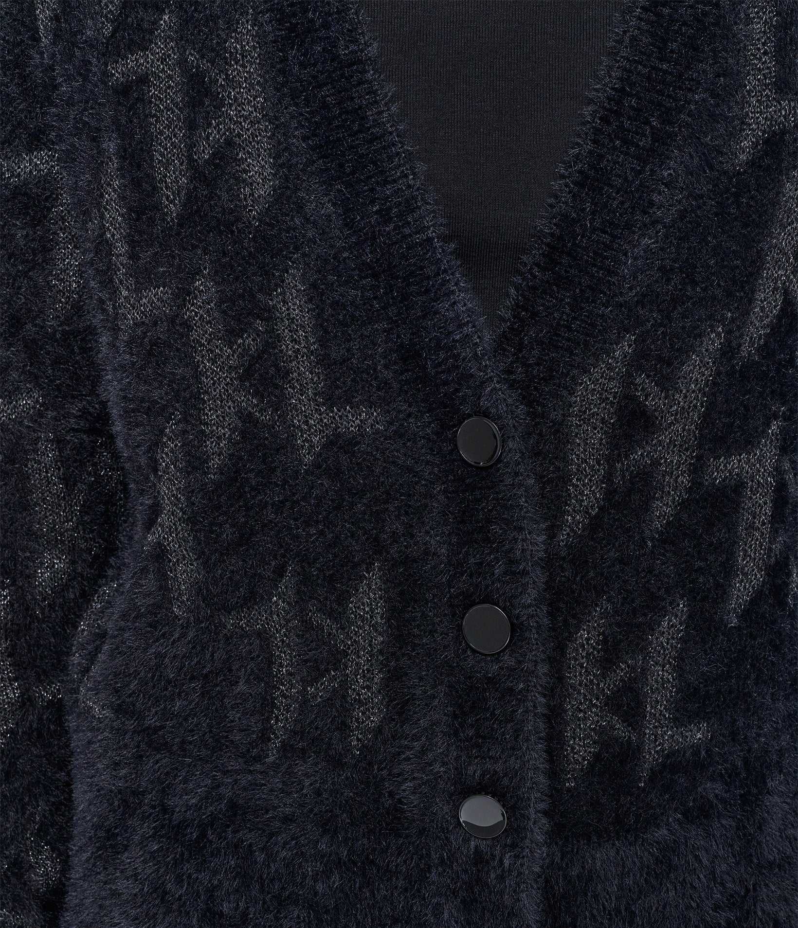 FUZZY KL CARDIGAN VIEW 5 | Women's Tops & Sweaters