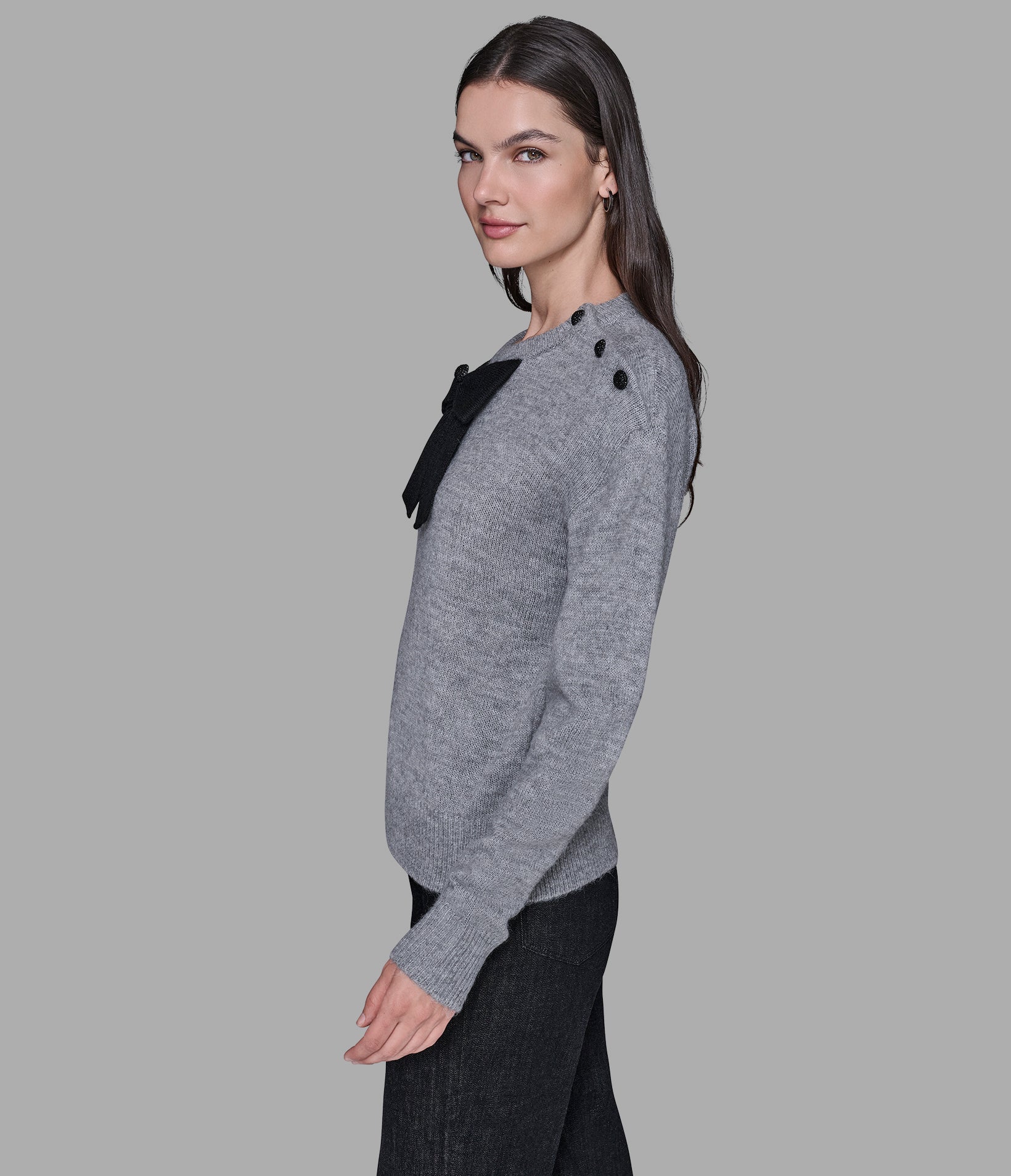 BOW SWEATER VIEW 4 | Women's Sale