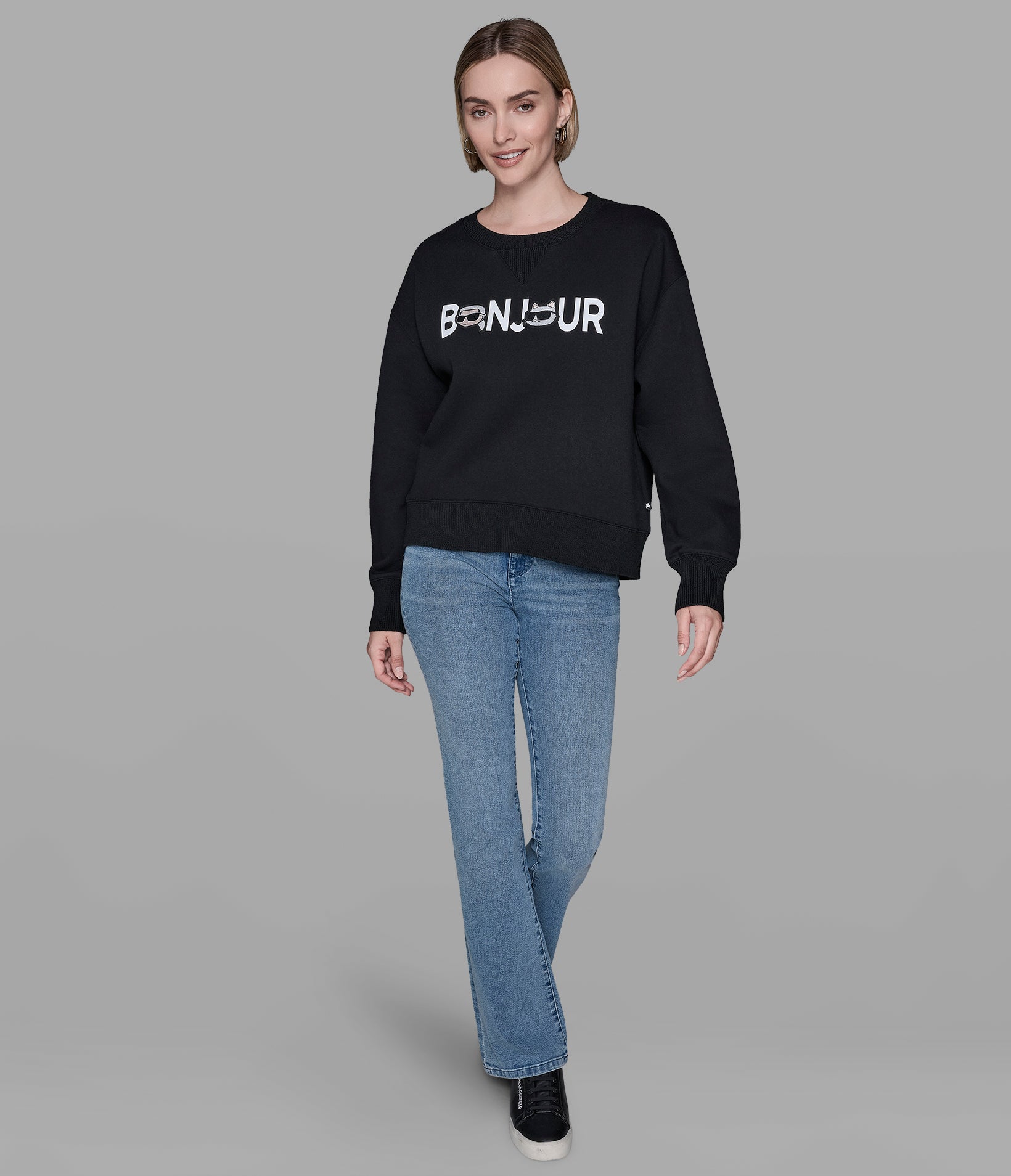 BONJOUR CHARACTER SWEATSHIRT VIEW 4