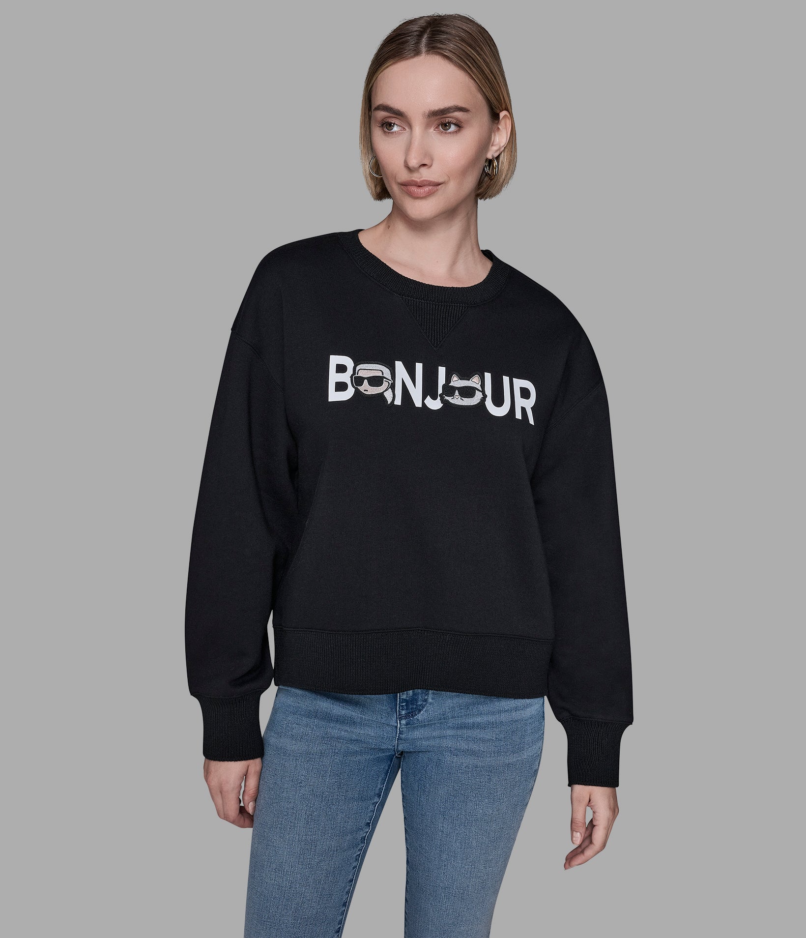 BONJOUR CHARACTER SWEATSHIRT View 1 | Products