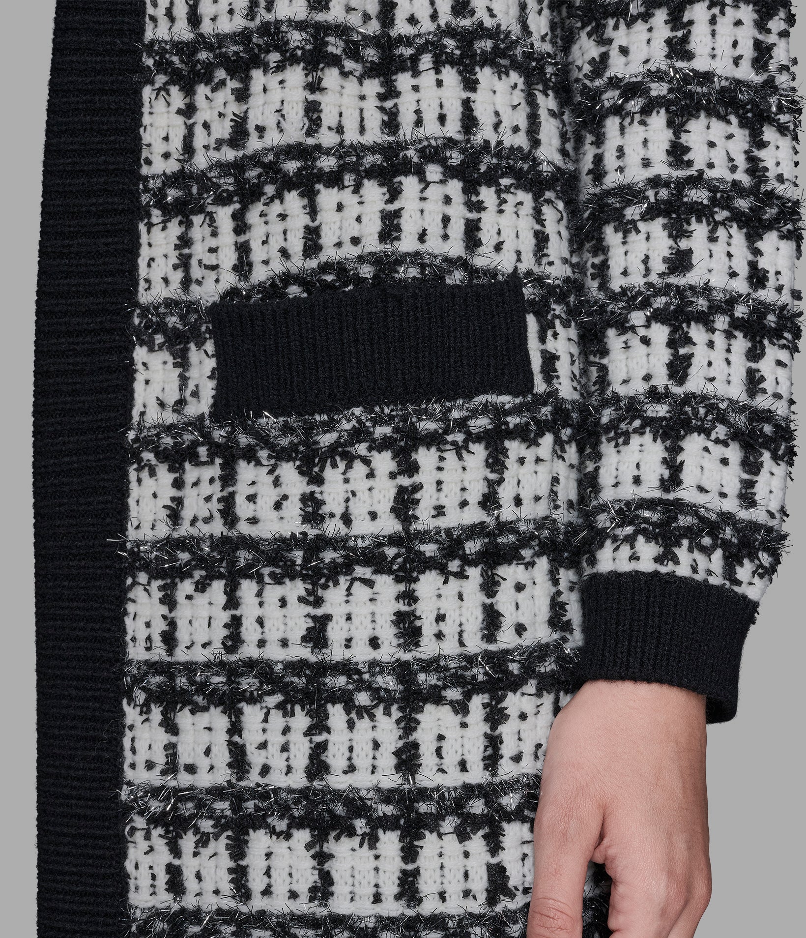 TWEED DUSTER CARDIGAN VIEW 3