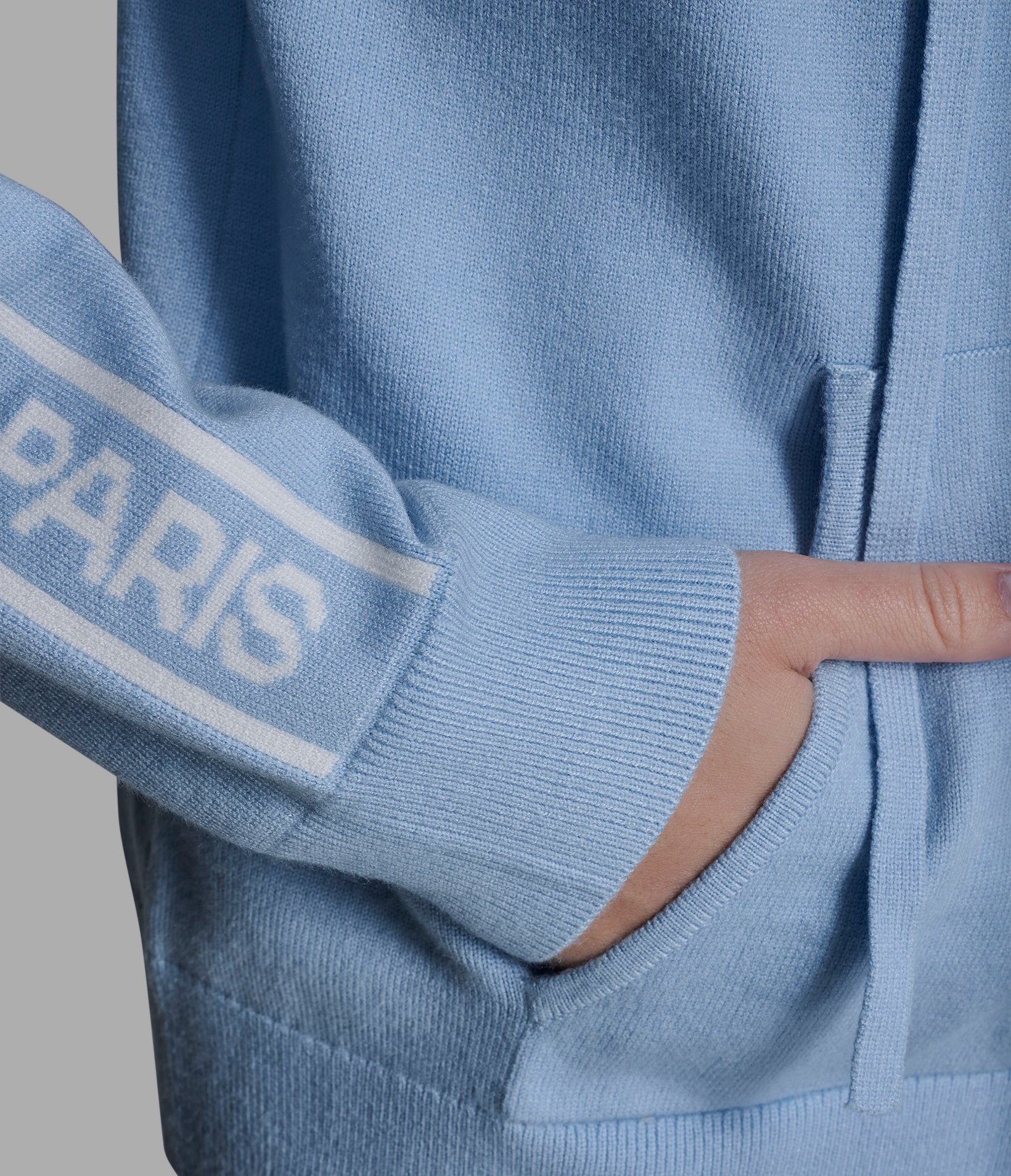 LOGO FULL-ZIP SWEATER WITH HOODIE VIEW 6 | Women's Sale