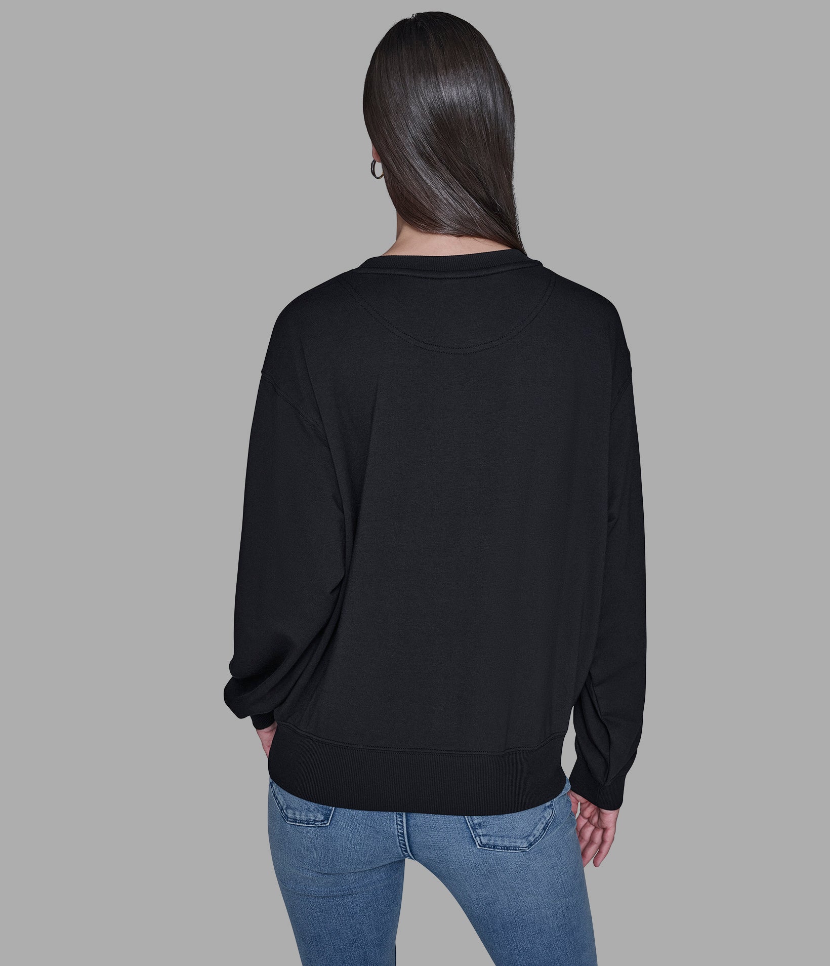 TWEED CHOUPETTE SWEATSHIRT View 2 | Women's Athleisure & Activewear