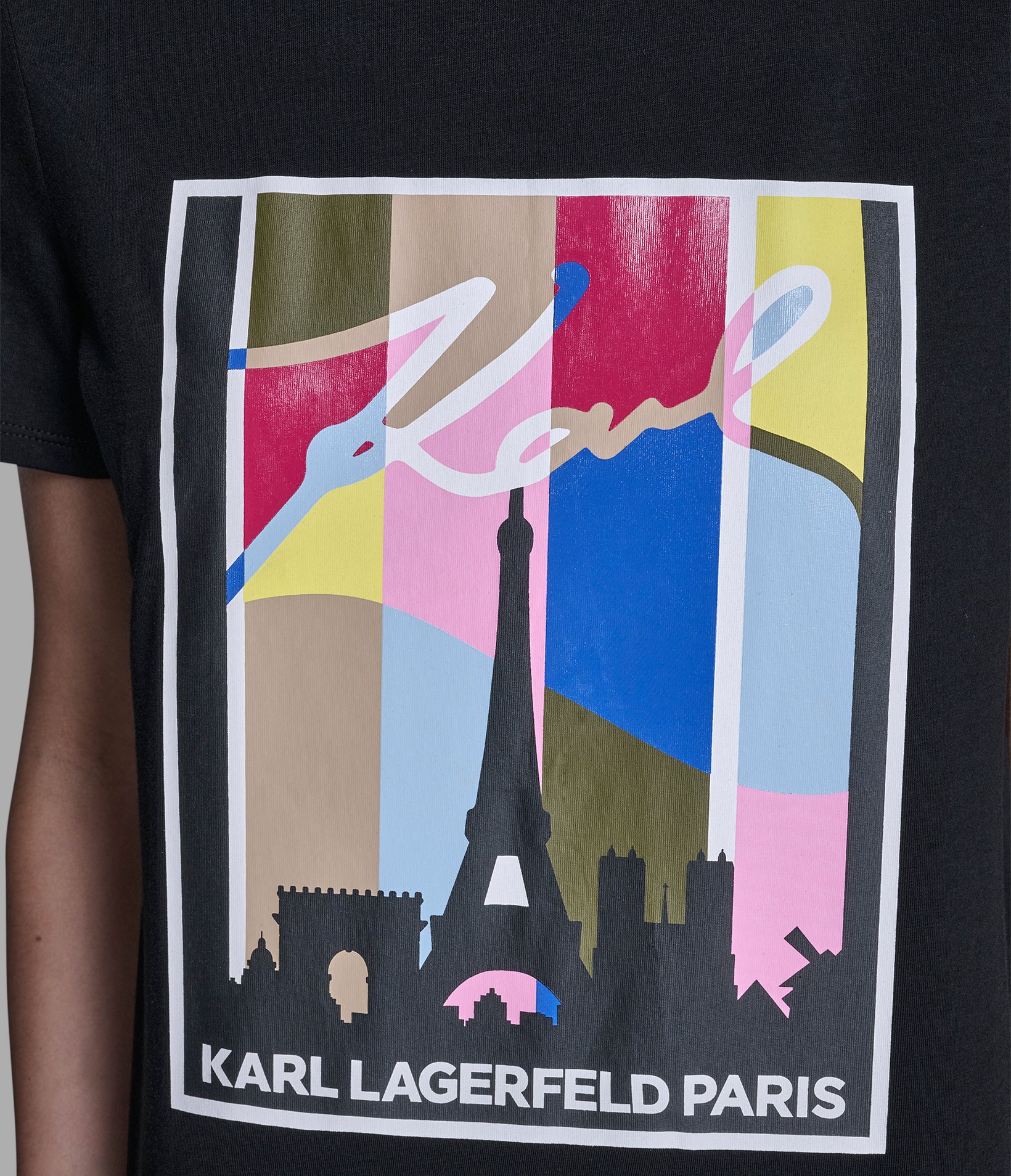 MULTI-COLOR PARIS TEE VIEW 6 | Women's Tees & Tanks