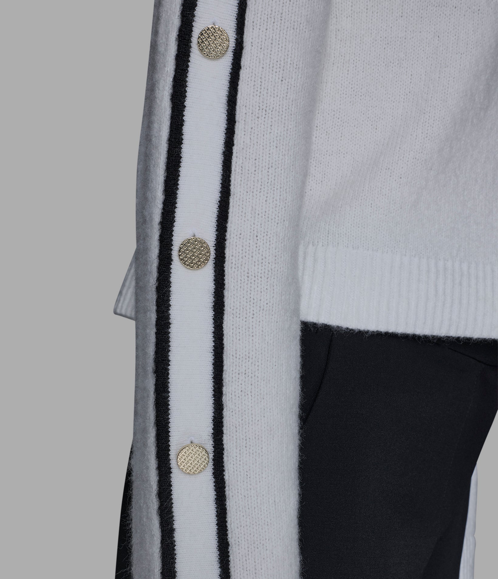 BUTTON SLEEVE PULLOVER SWEATER VIEW 5 | Women's Tops & Sweaters