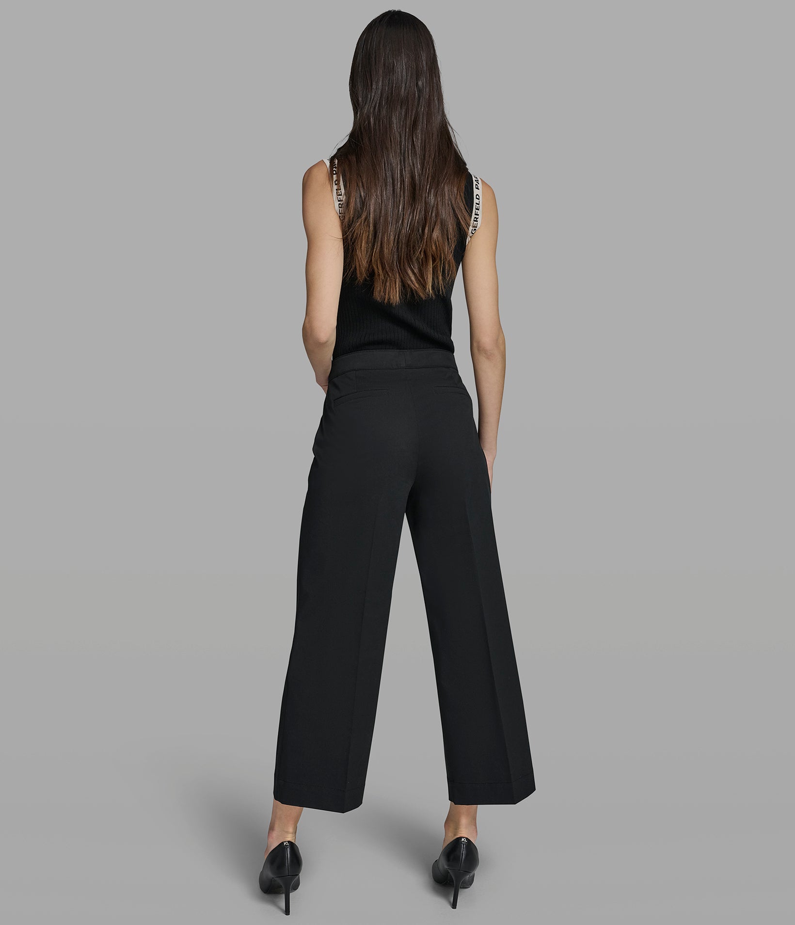 WIDE LEG PANT WITH BOW POCKETS VIEW 5