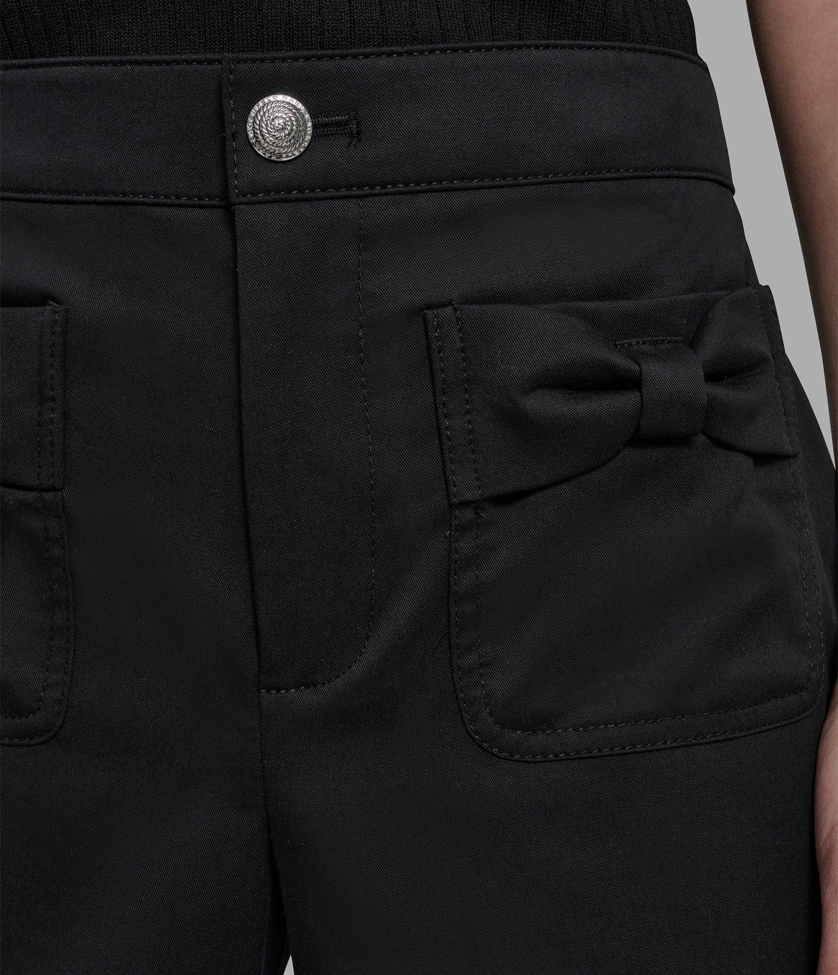 WIDE LEG PANT WITH BOW POCKETS VIEW 6