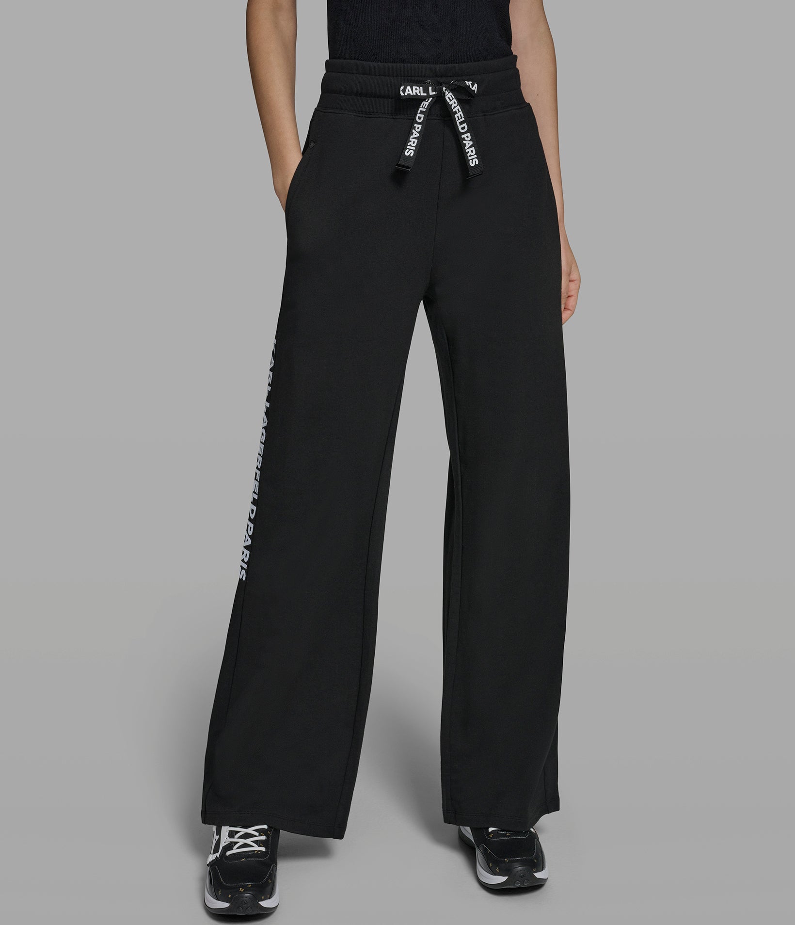 LOGO TAPE TRACK PANT VIEW 3 | Women's Pants & Skirts