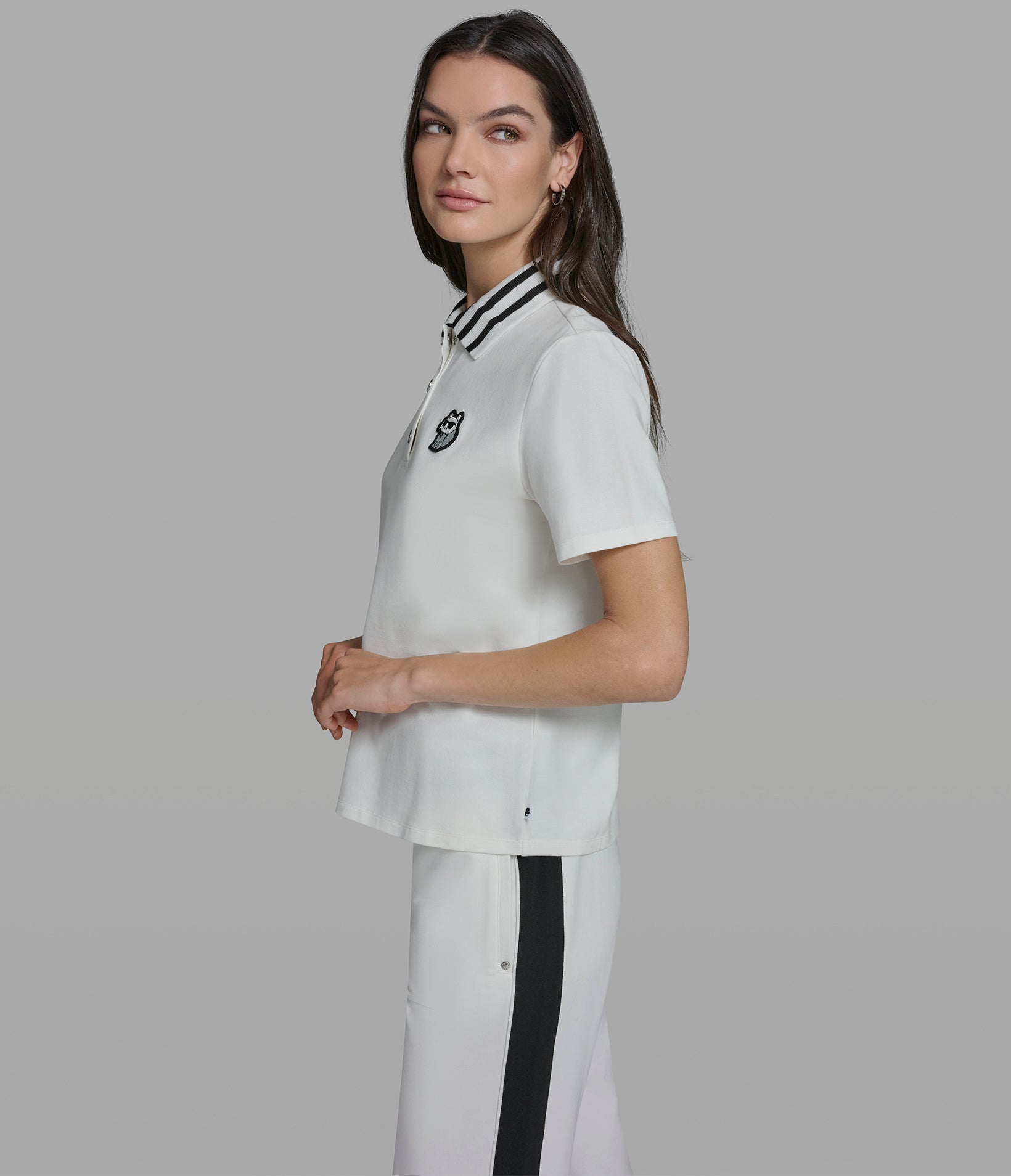 CHOUPETTE PATCH SPORT POLO VIEW 3