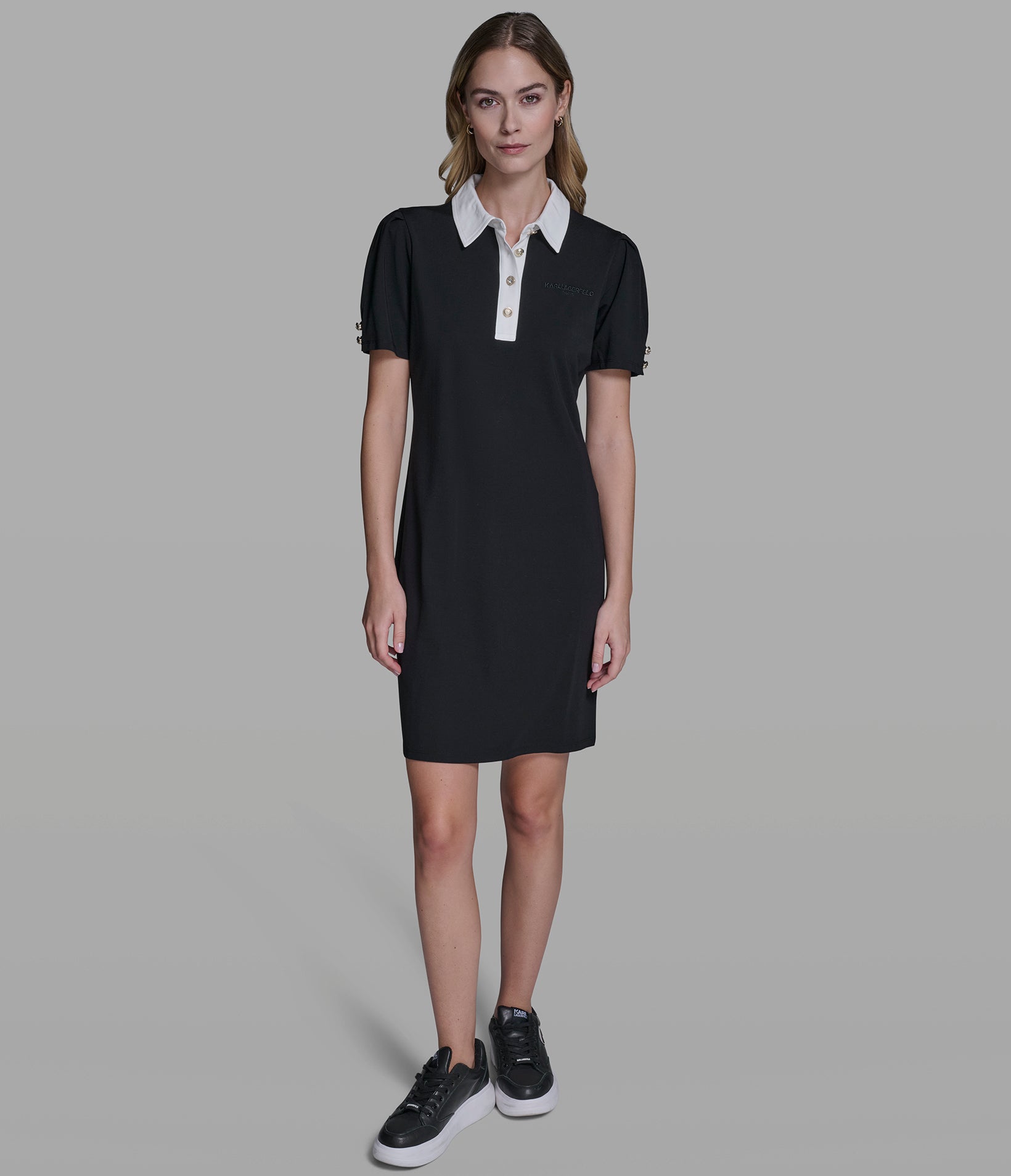 KNIT POLO DRESS View 1 | Women's Dresses & Jumpsuits