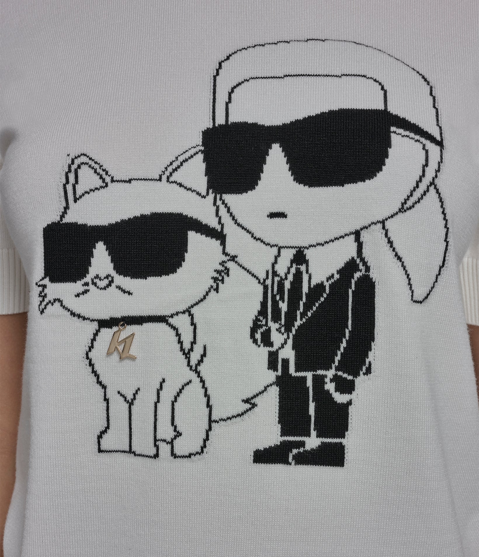 SHORT SLEEVE DUO SWEATER VIEW 7