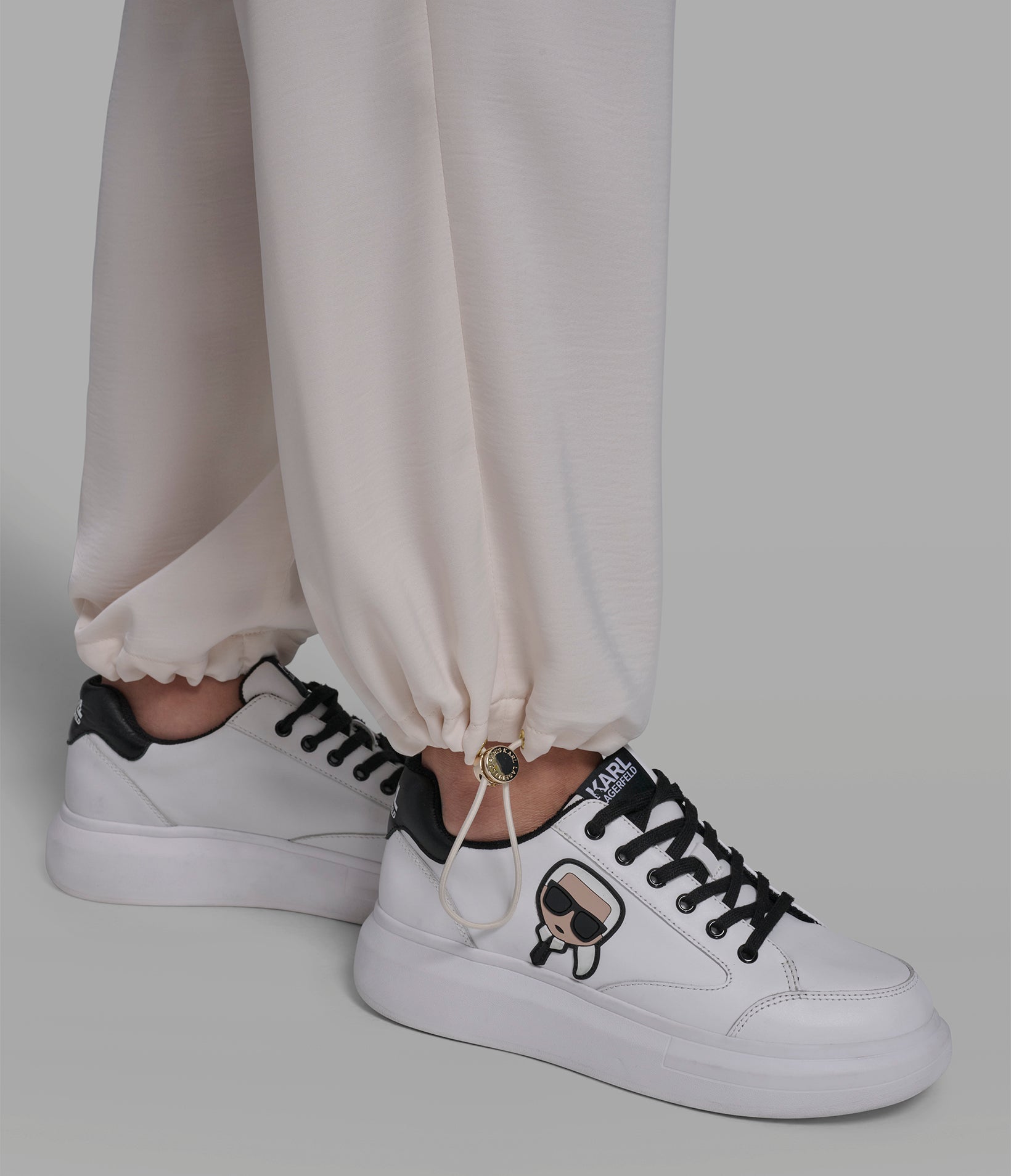 CO-ORD SILKY JOGGER PANT VIEW 8 | Women's Pants