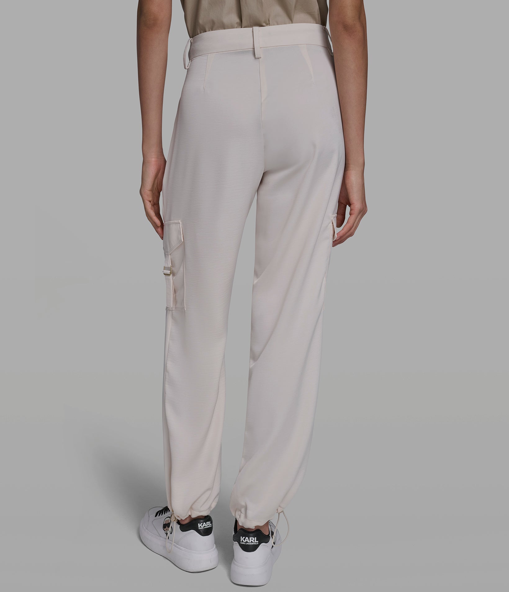 CO-ORD SILKY JOGGER PANT View 2 | Women's Pants