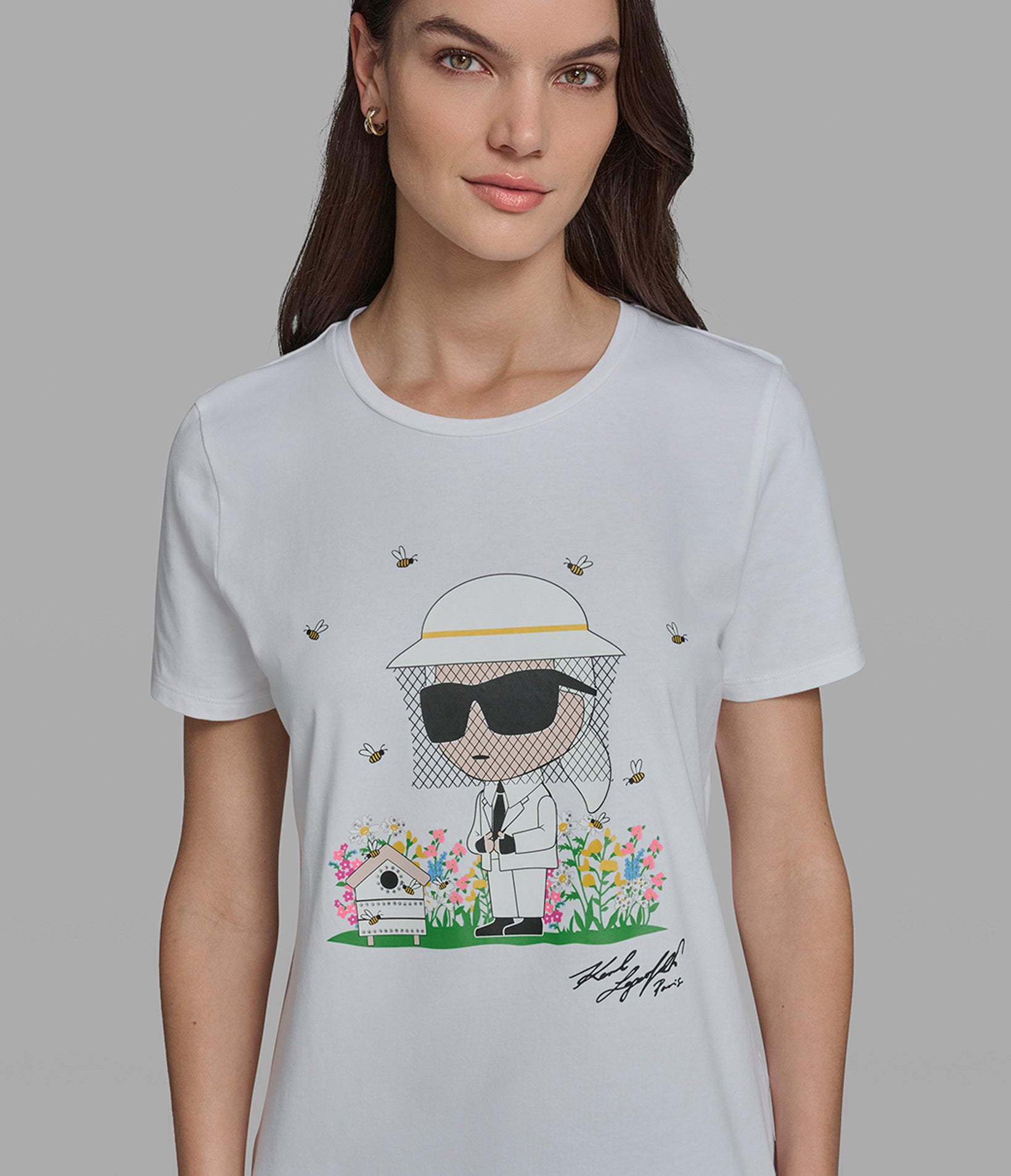 BEE KEEPER KARL LOGO TEE View 1 | Products