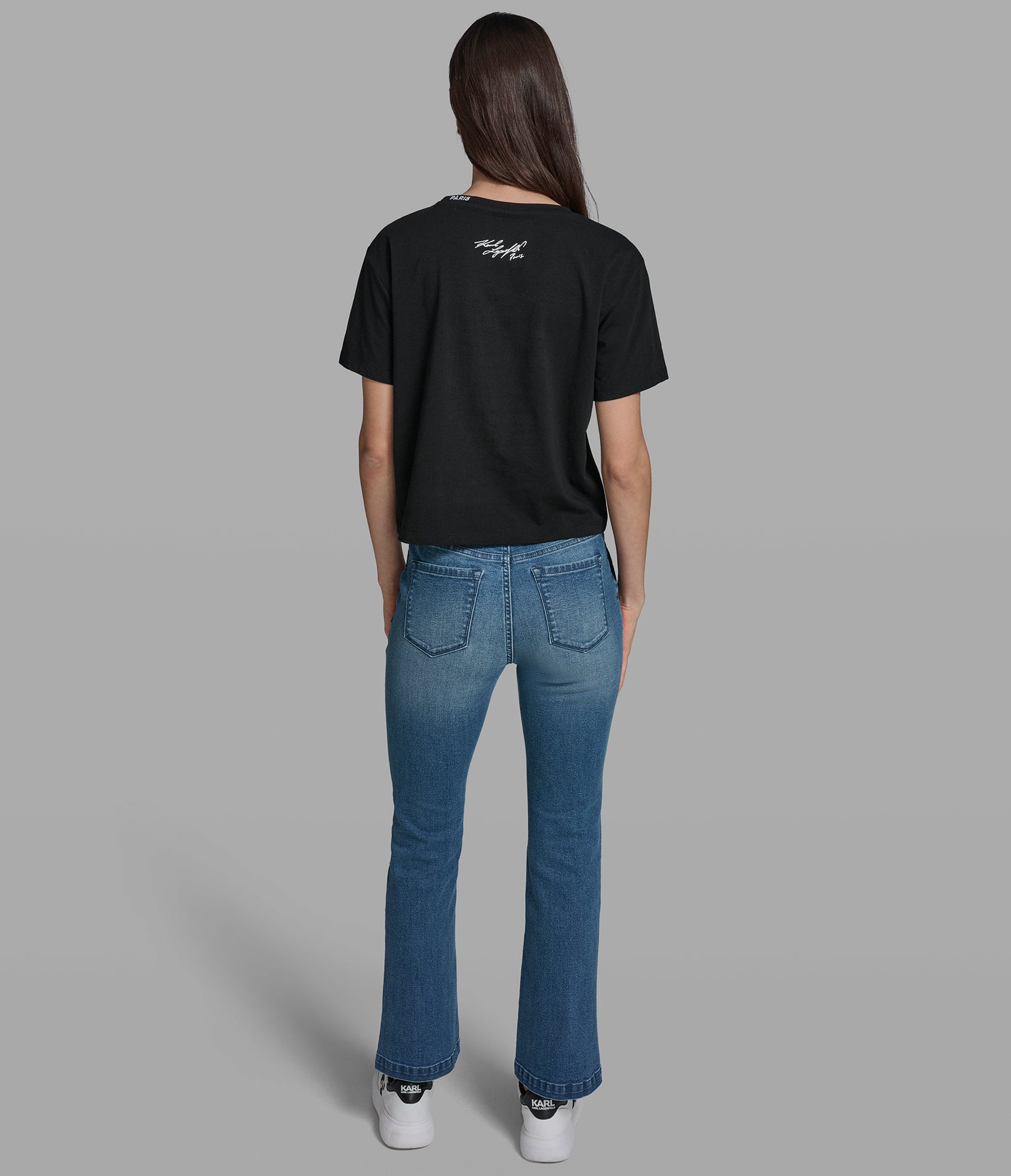 FLORAL FRAME KARL TEE VIEW 5 | Women's Clothing