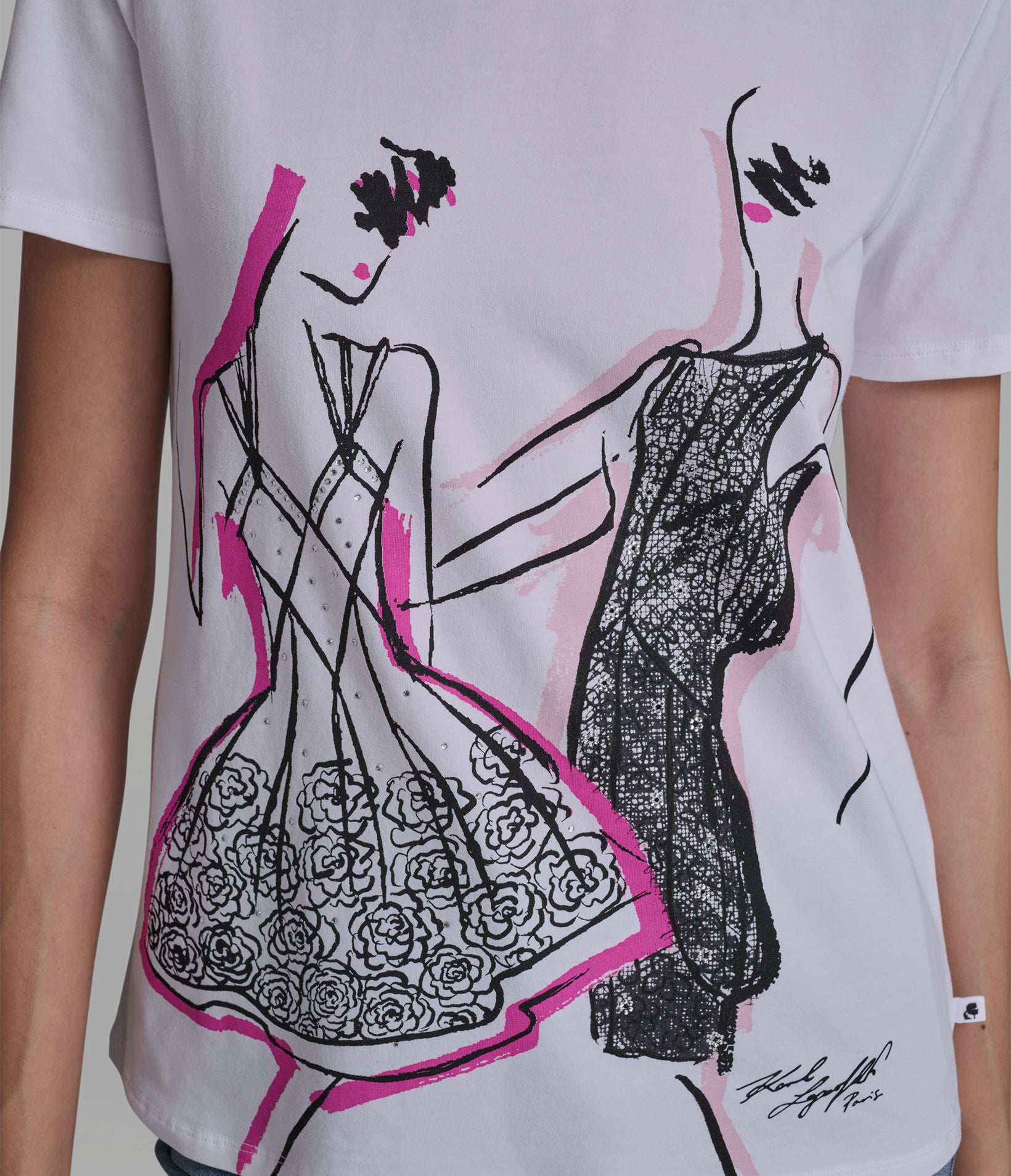 SKETCH GIRLS LOGO TEE VIEW 6 | New Women's Clothing