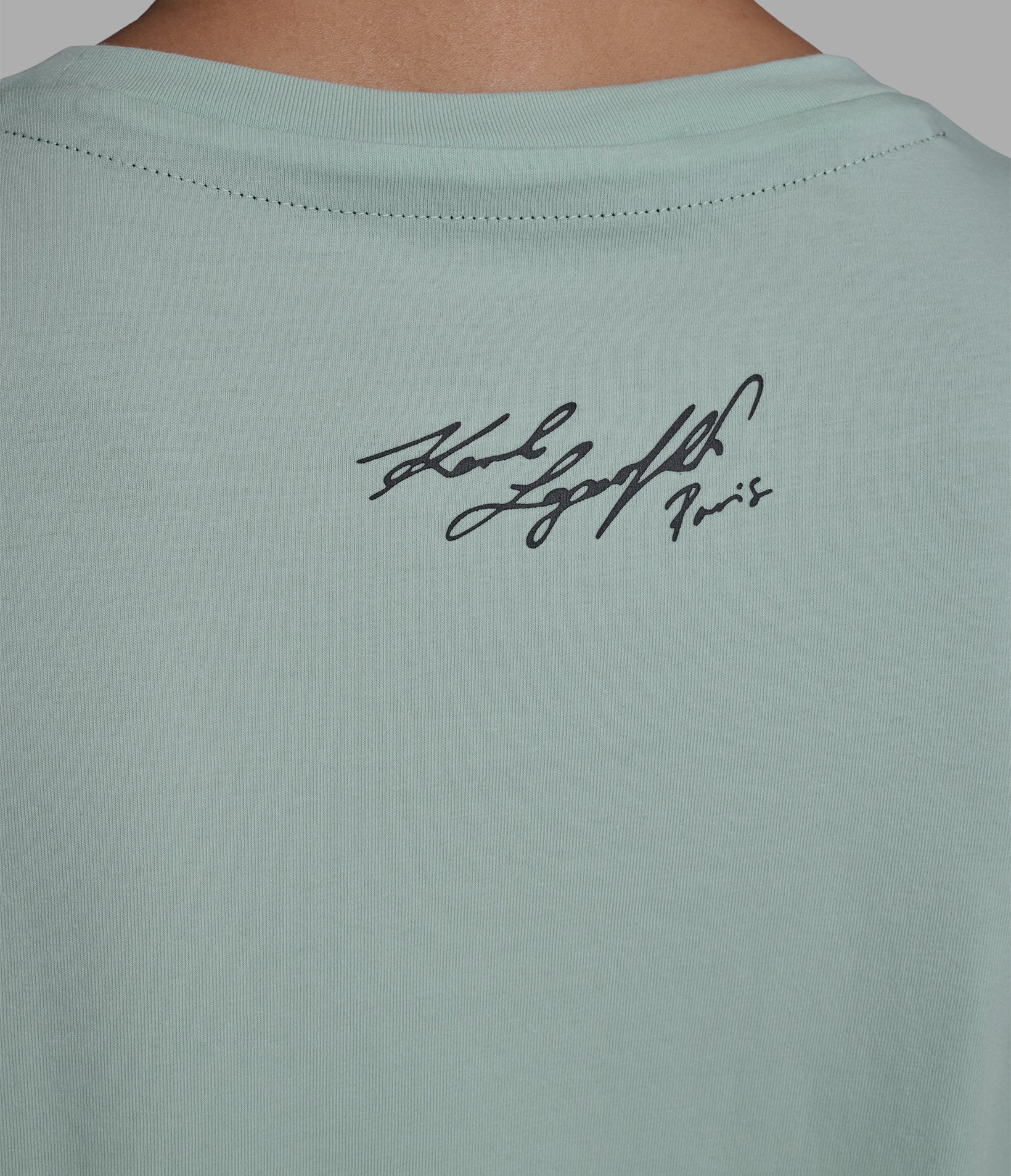 SEQUIN KARL LOGO TEE VIEW 6 | New Women's Clothing