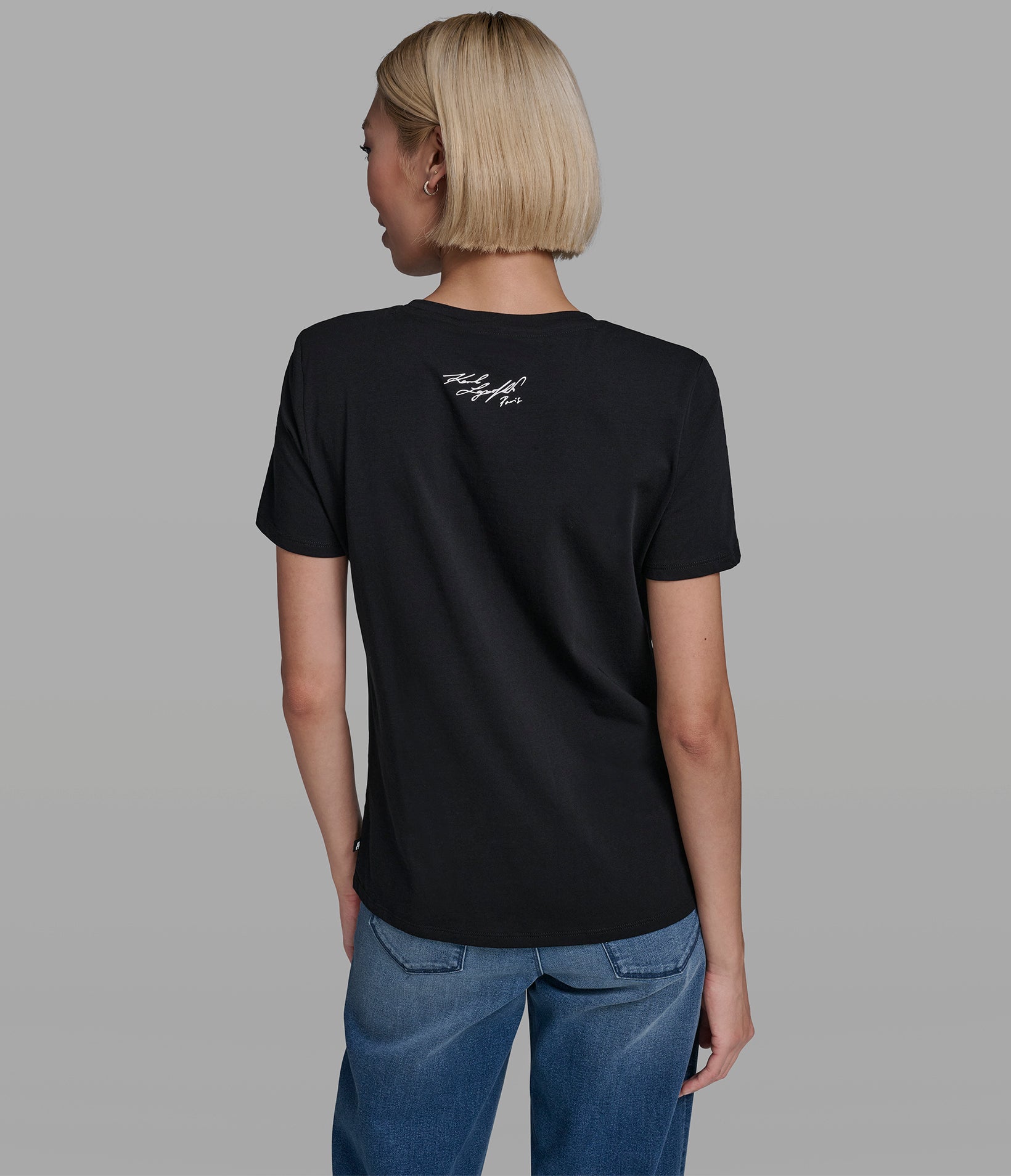 EIFFEL TOWER LOGO TEE View 2 | Women's Tees & Tanks