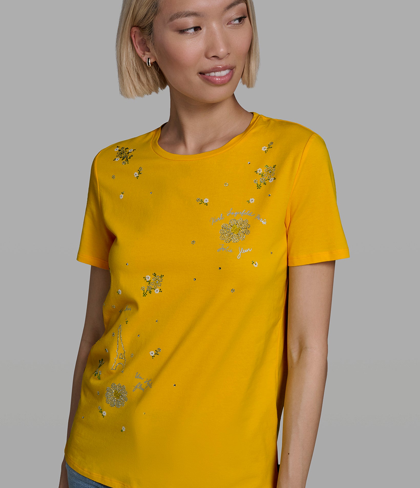 EMBELLISHED WHIMSY TEE View 1 | Women's Tees & Tanks