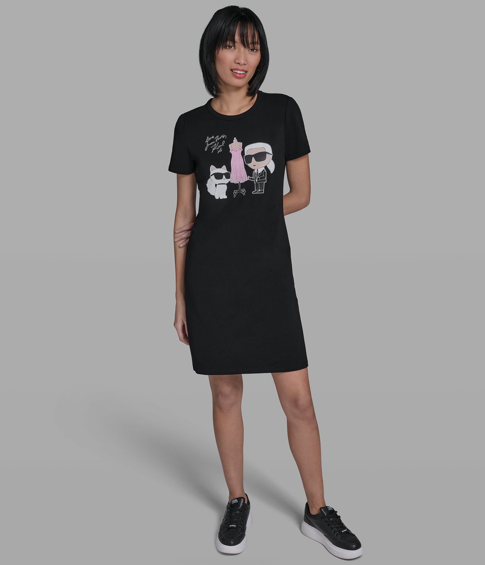 DUO T-SHIRT DRESS View 1 | Women's Dresses & Jumpsuits