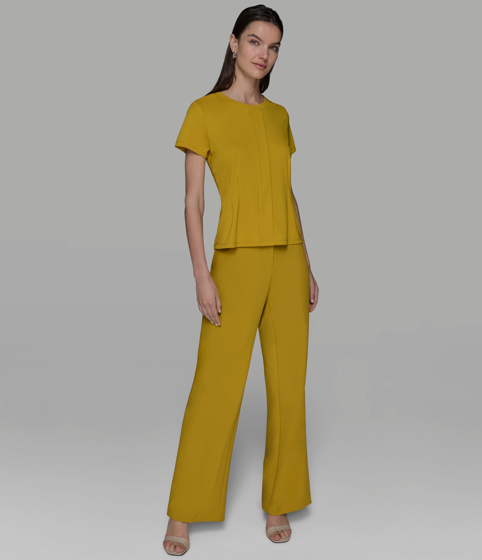 PLEATED KNIT BLOUSE VIEW 3 | Women's Sale