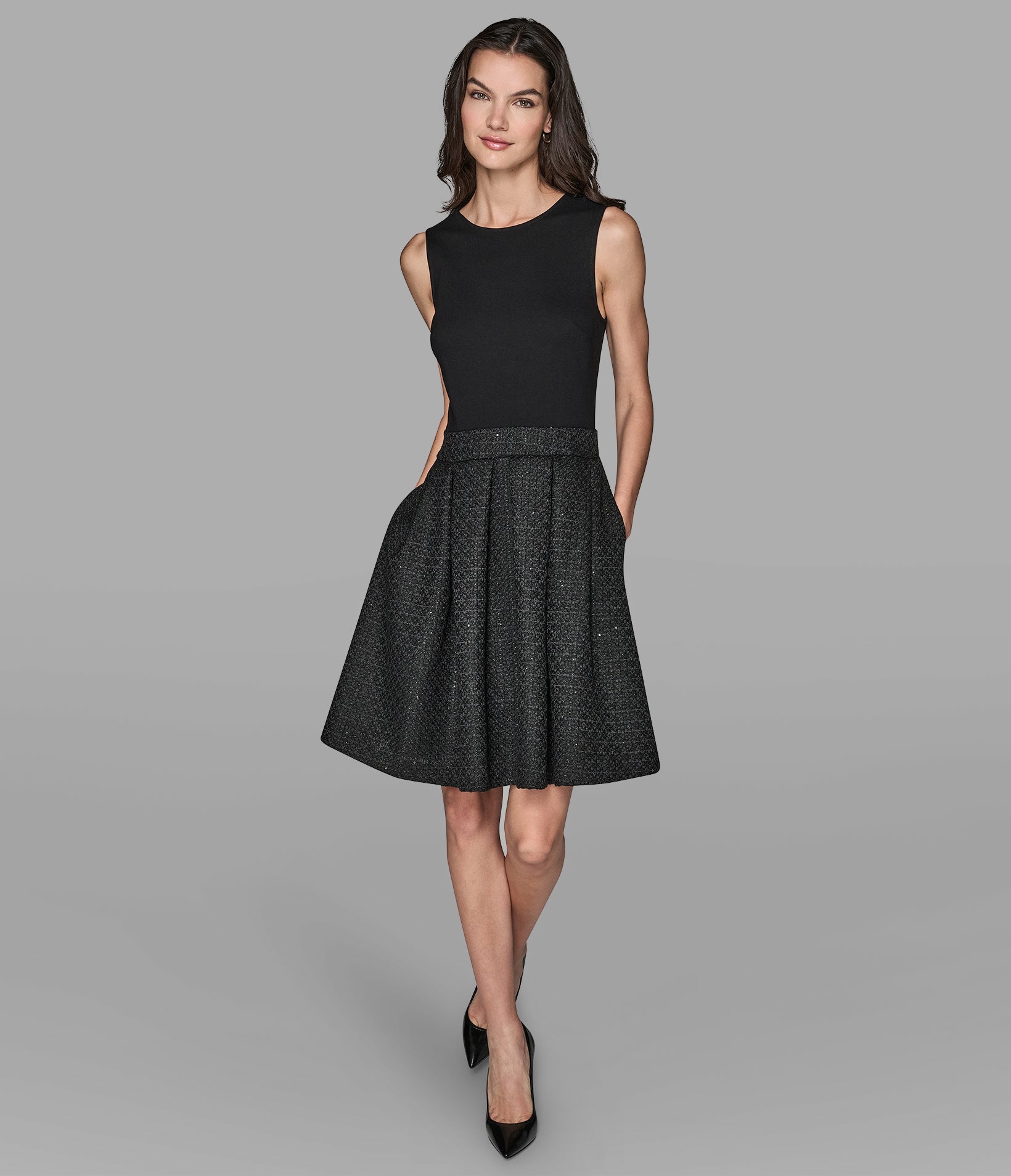 FIT AND FLARE DRESS View 1 | Women's Dresses & Jumpsuits