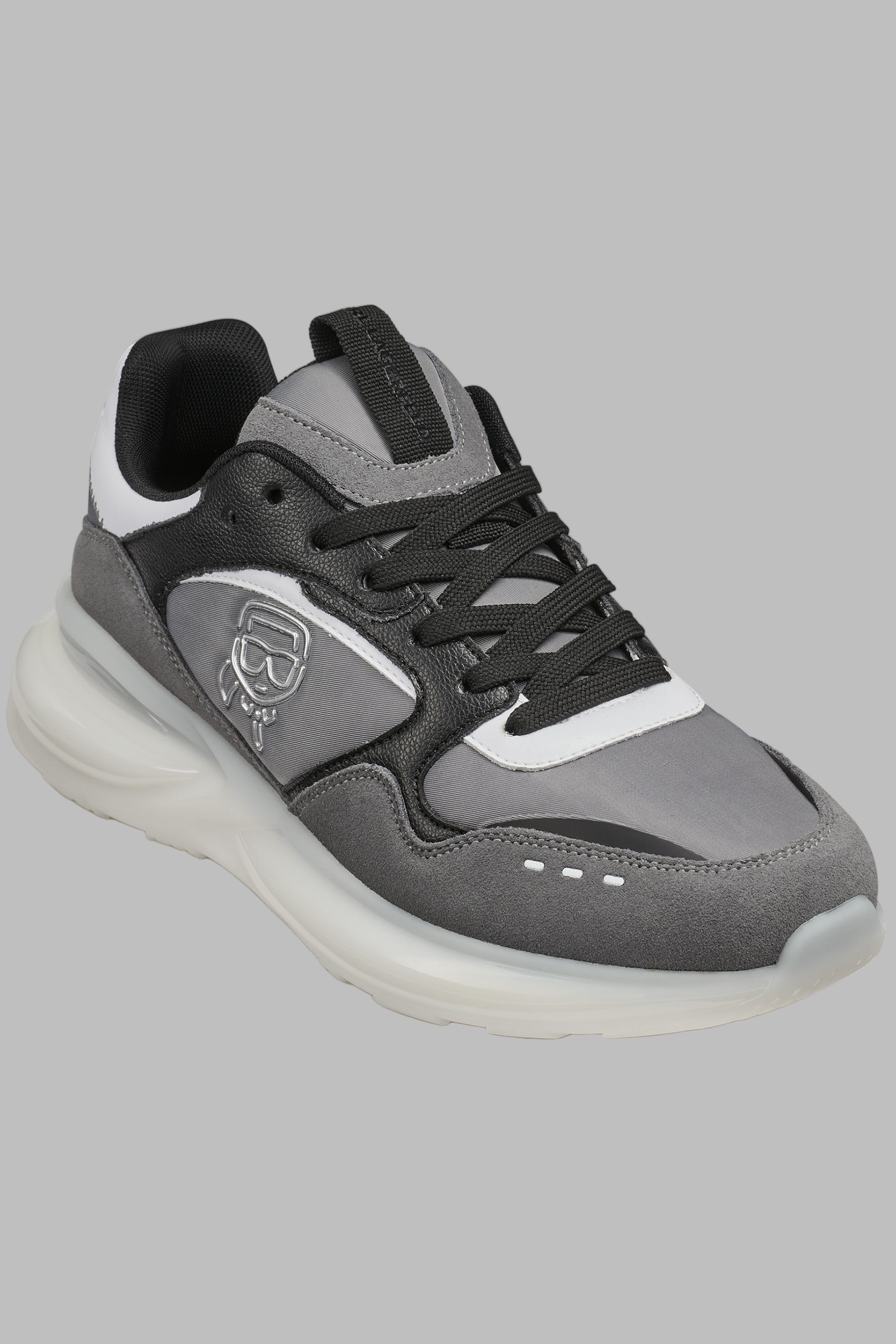 MIXED MEDIA RUNNER WITH KARL HEAD OUTLINE View 2 | Men's Sale