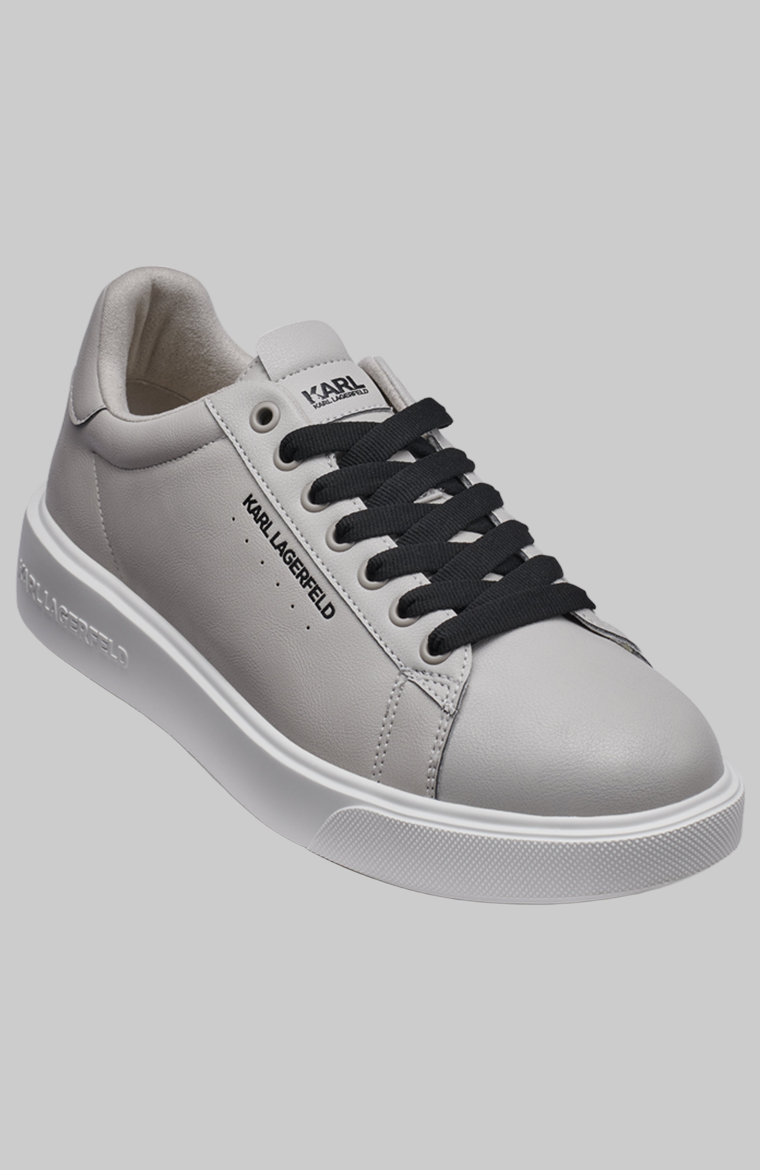 LACE UP SNEAKER WITH SIDE LOGO View 2 | Men's Shoes