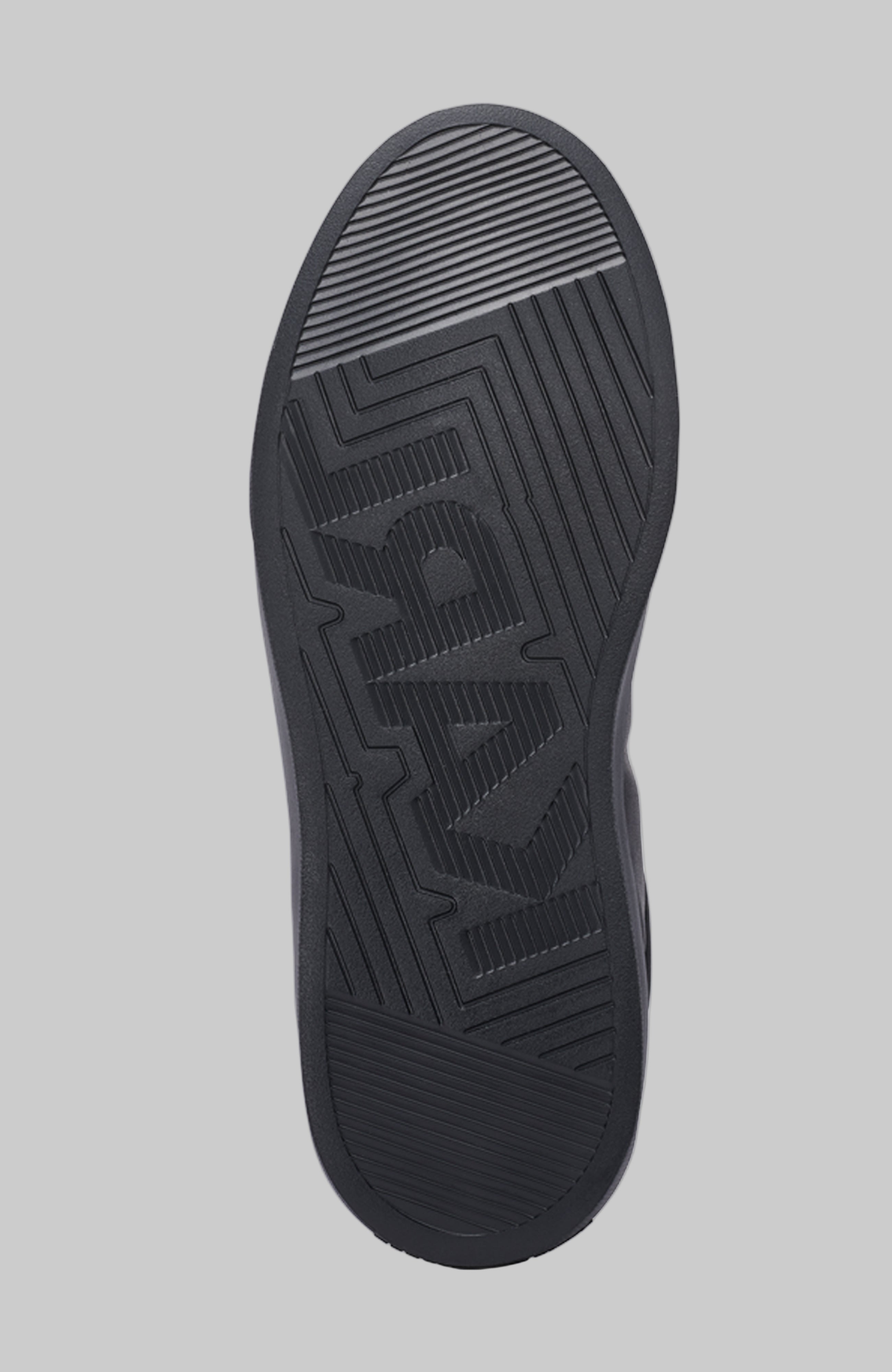 LEATHER SNEAKER WITH SIDE KARL LOGO PATCH VIEW 5 | Men's Shoes