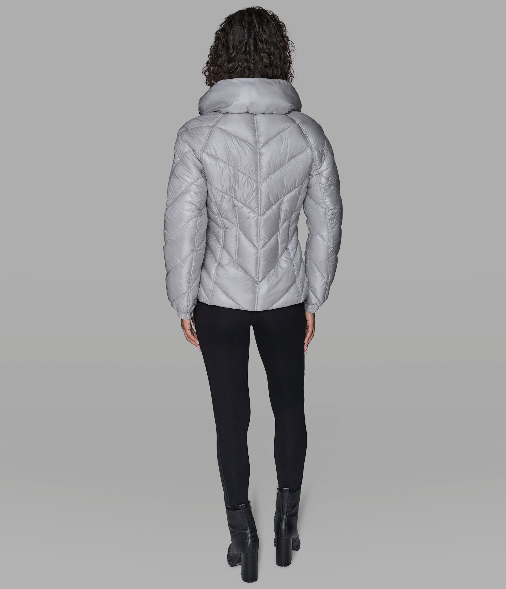 PILLOW COLLAR PUFFER JACKET View 2 | Jackets & Coats Sale