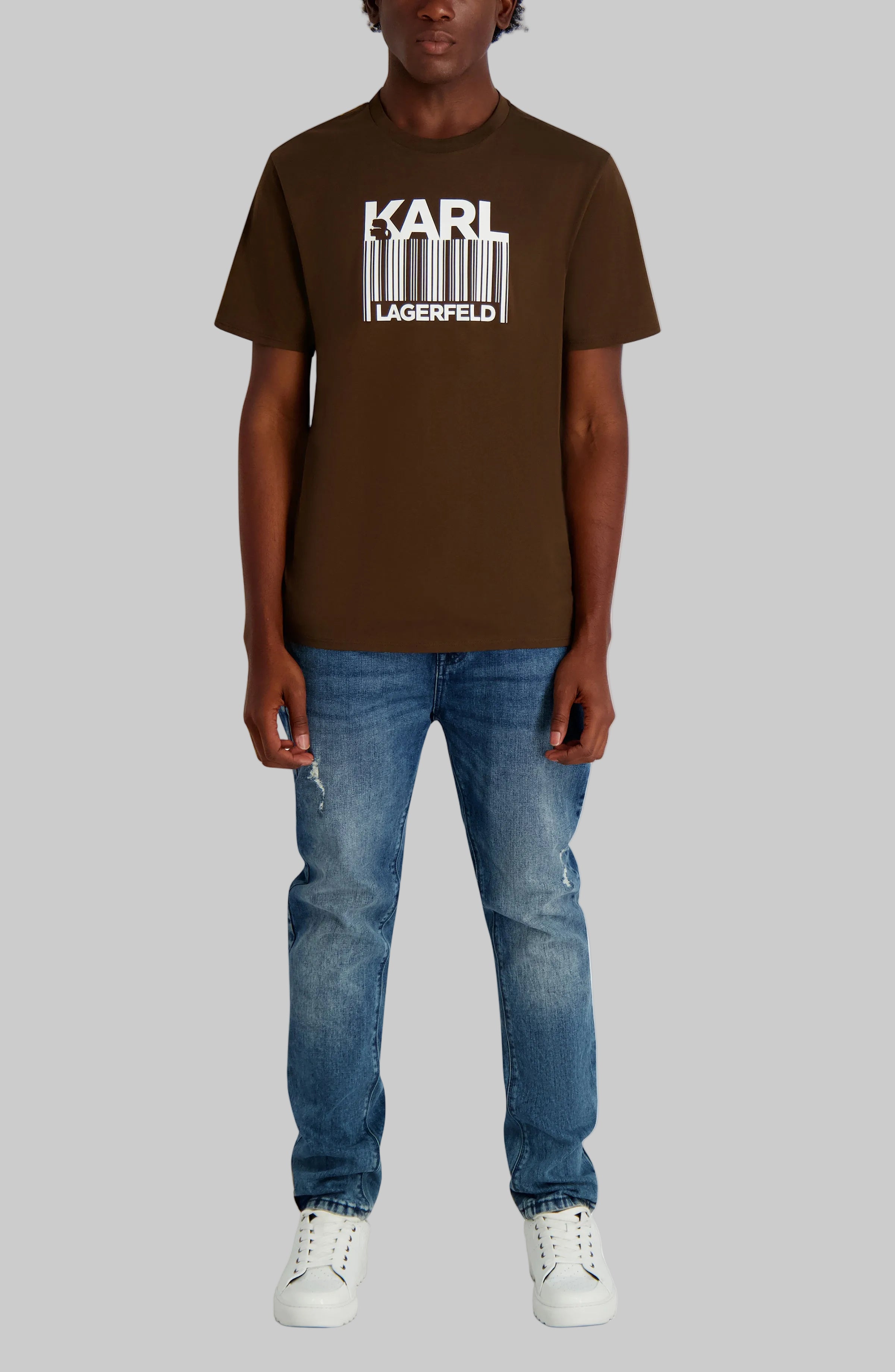 KARL BARCODE TSHIRT VIEW 4