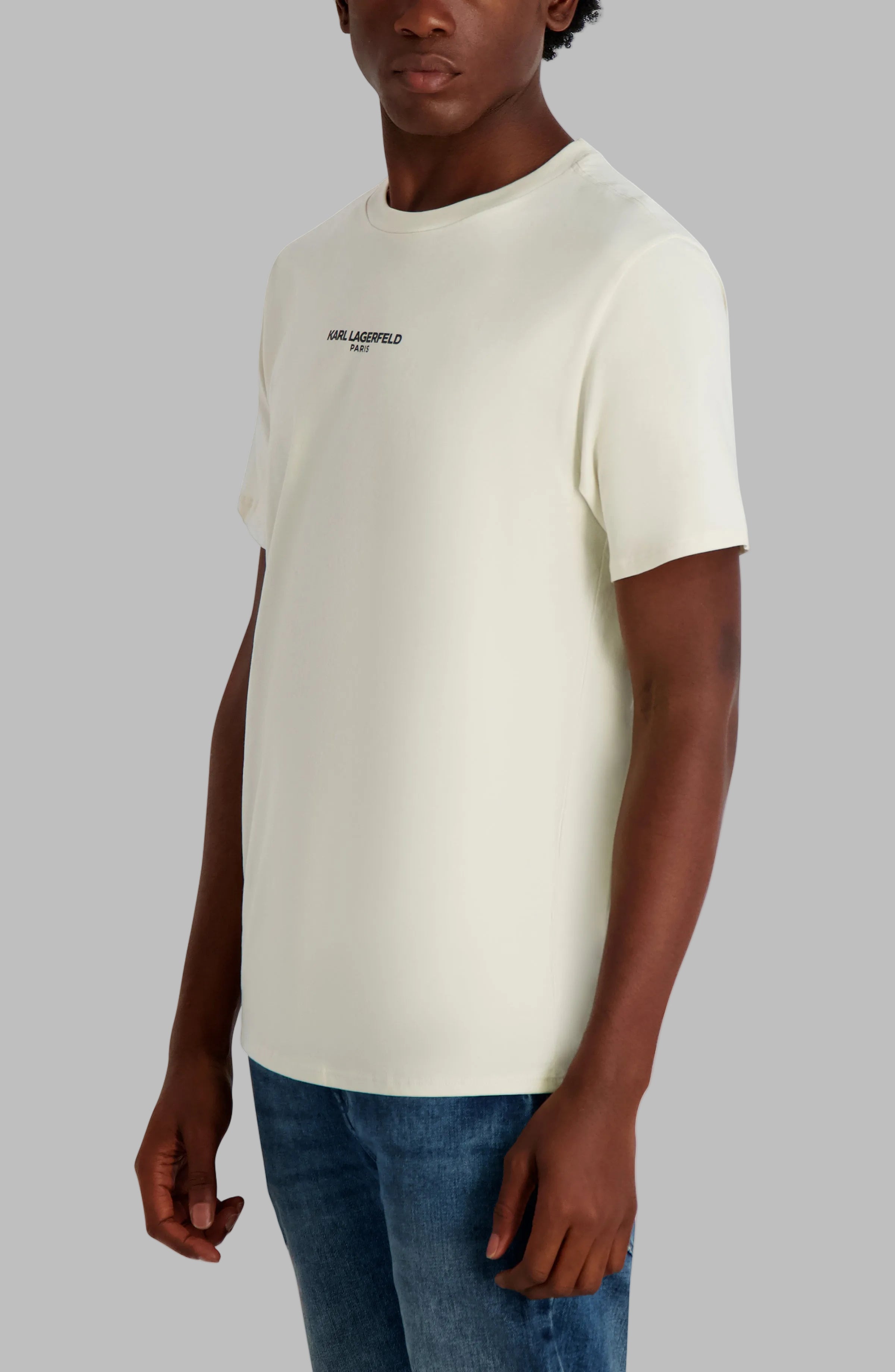 KARL CHEST LOGO TEE View 2 | Men's Clothing